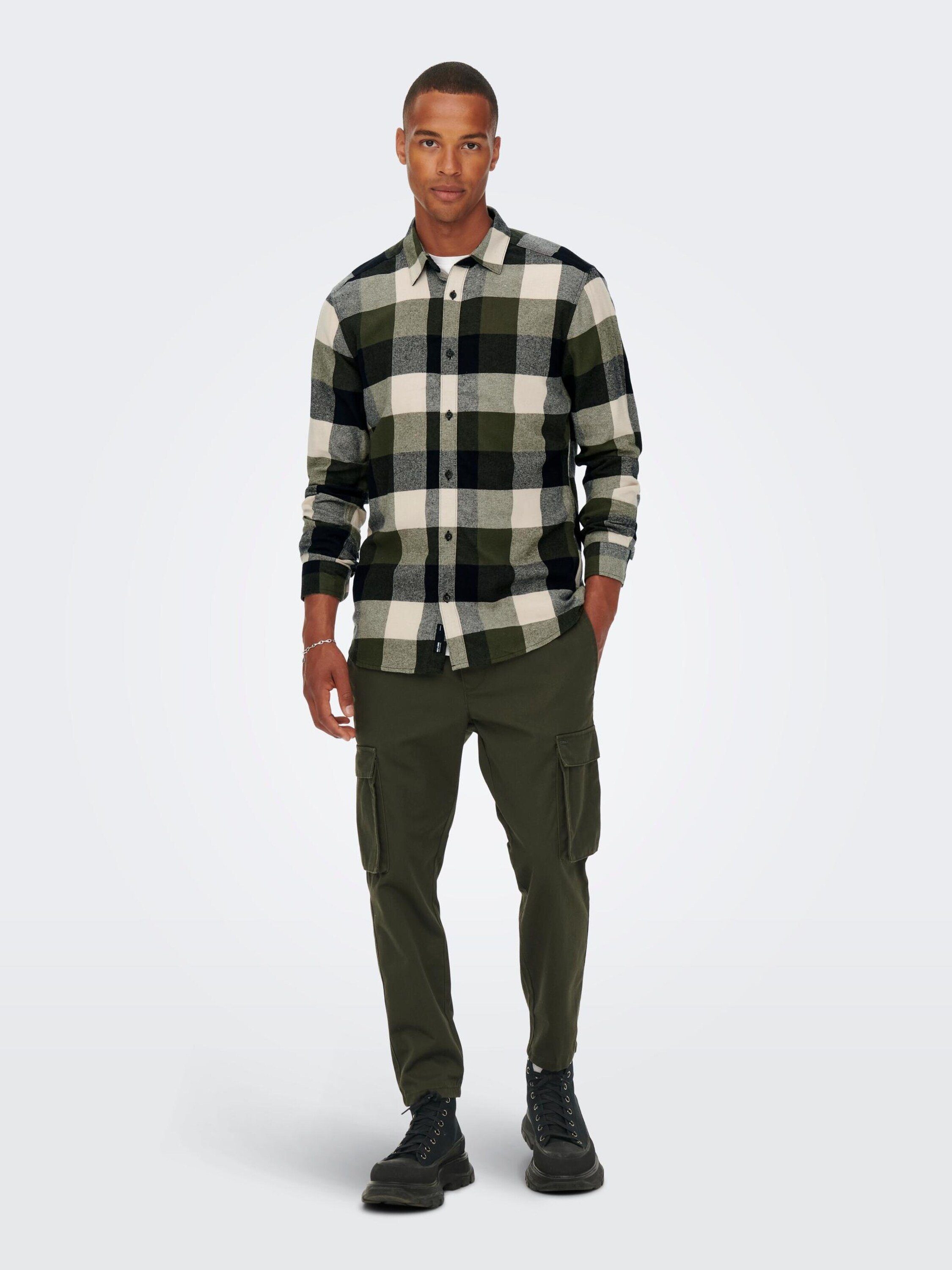 ONLY & SONS Langarmhemd ONSGudmund (1-tlg)