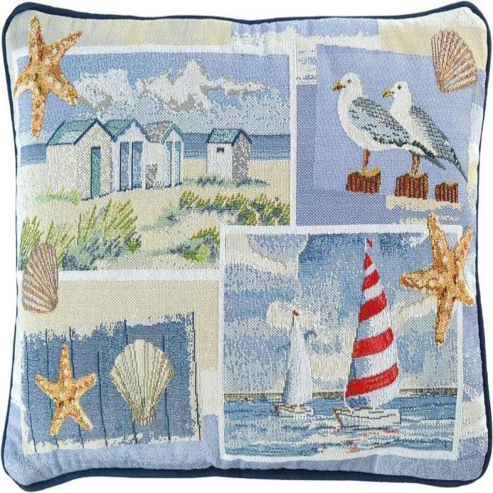 sander table + home Dekokissen Beach House 32 x 48 cm, gefülltes Gobelin Kissen von Sander