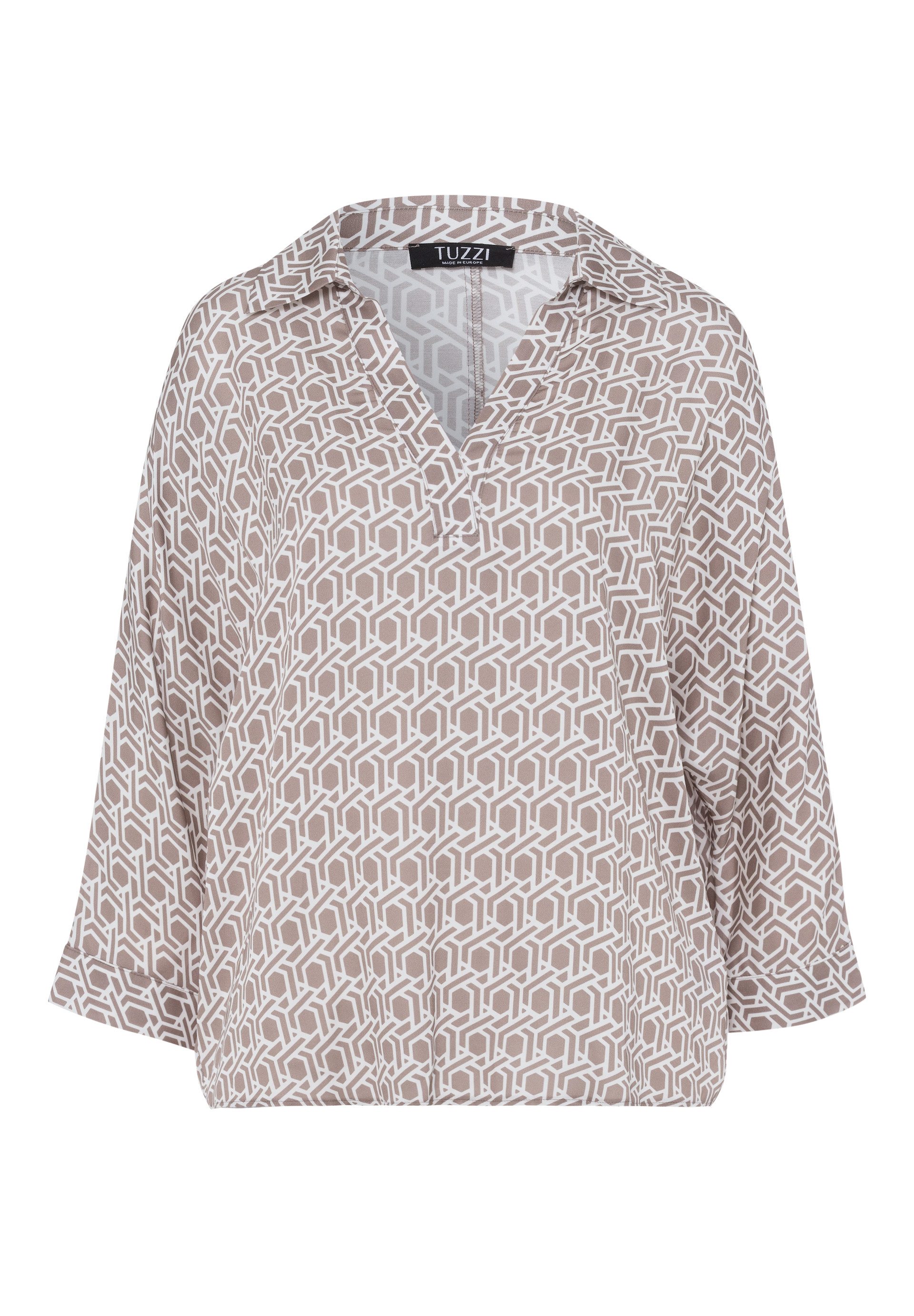 TUZZI Langarmbluse mit grafischem Muster günstig online kaufen