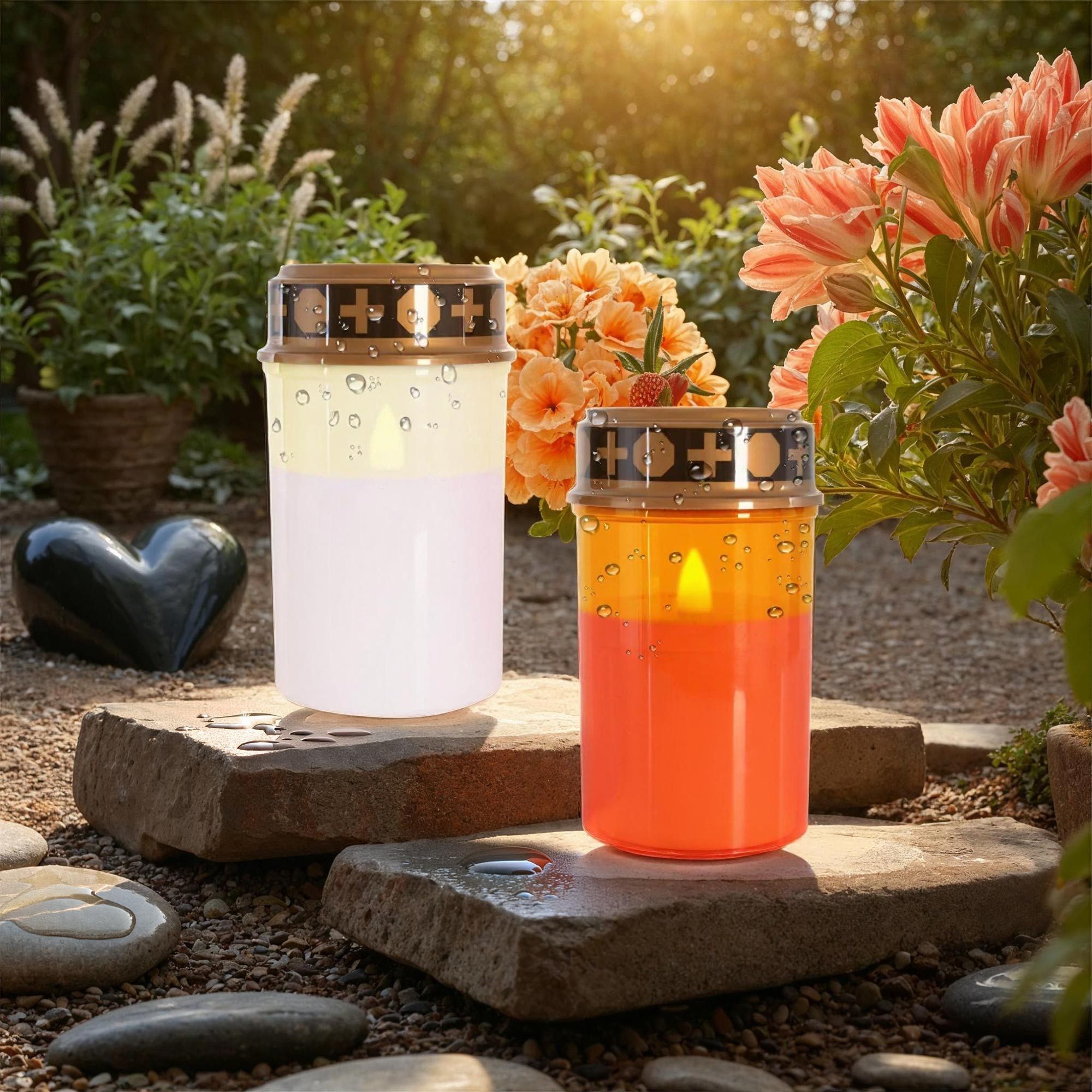 Raburg Grabkerze LED-Grablicht, Flackereffekt & 6 Monate Leuchtdauer, batte günstig online kaufen