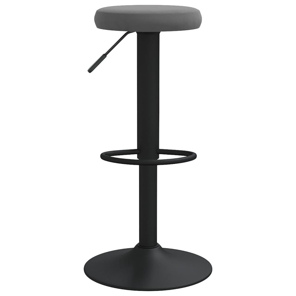 vidaXL Barhocker Barhocker 2 Stk. Dunkelgrau günstig online kaufen