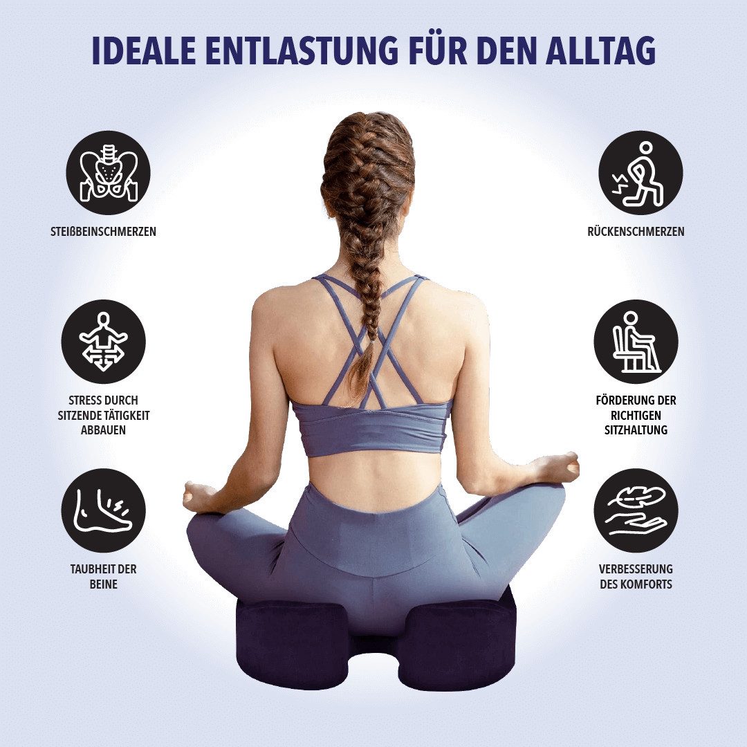 IEA Medical Sitzkissen IEA Medical orthopädisches Sitzkissen - hart, Memory günstig online kaufen