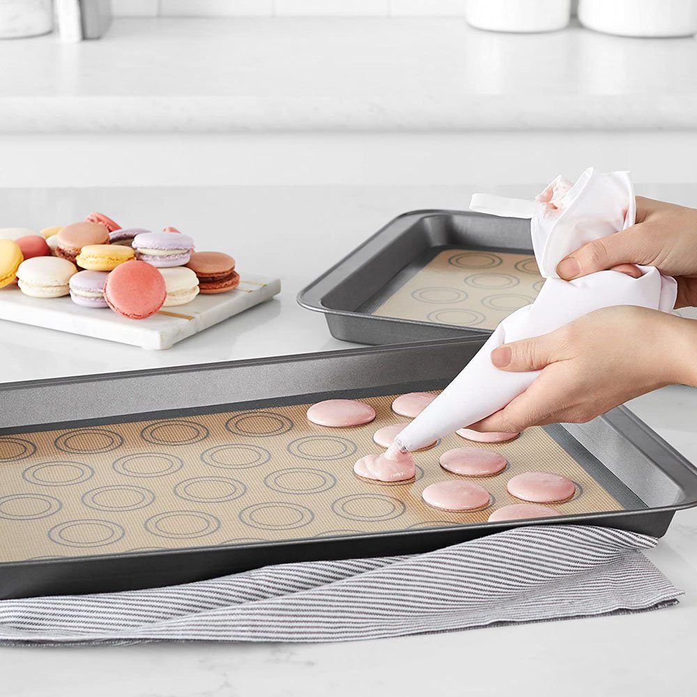 für Basics-Backmatte aus Backmatte Jormftte Macarons Silikon
