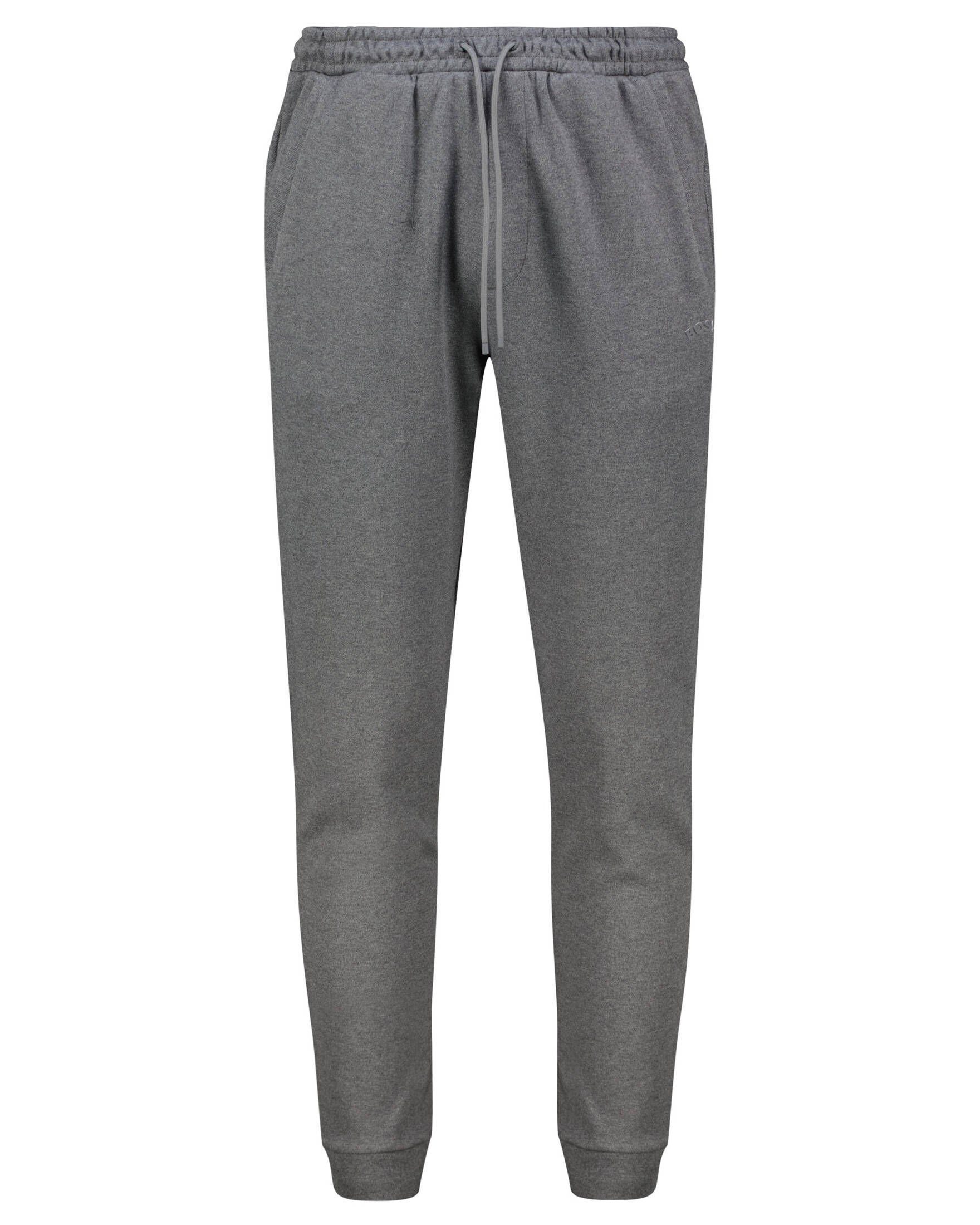 Jogginghose (13) BOSS (1-tlg) Herren HADIKO Sweathose grau CURVED