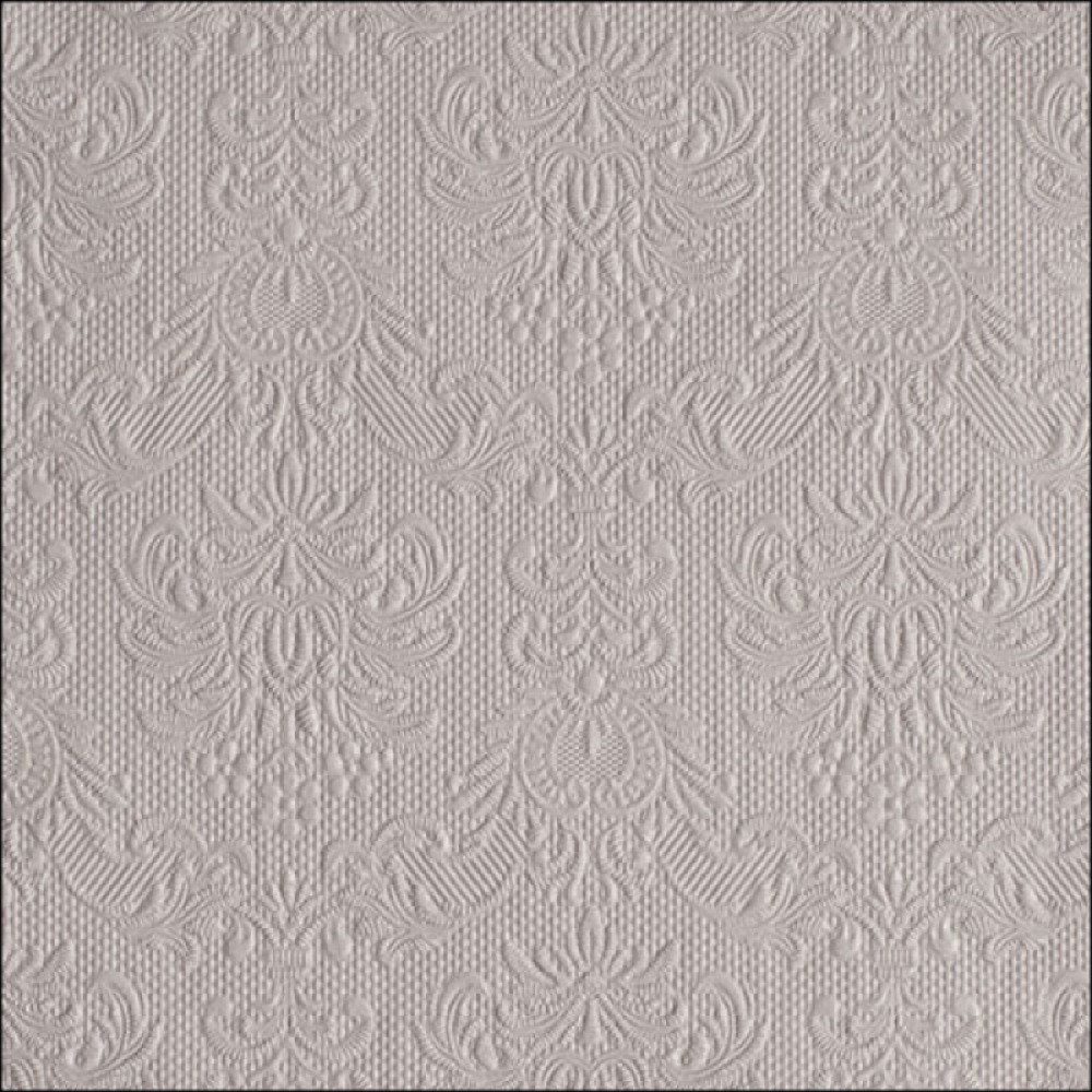 Ambiente Luxury Paper Products Papierserviette Uni Farbe, Elegance Serviette ca.33cm, 3 - lagig, Geprägt / embossed, (15 St), geprägt - Elegant Kollektion Tischdeko