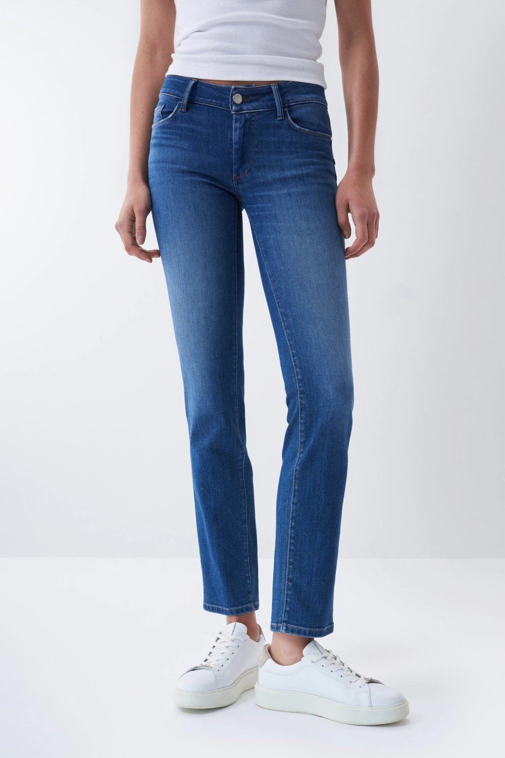 Salsa Stretch-Jeans SALSA JEANS UP wash WONDER medium blue PUSH 126669.8503