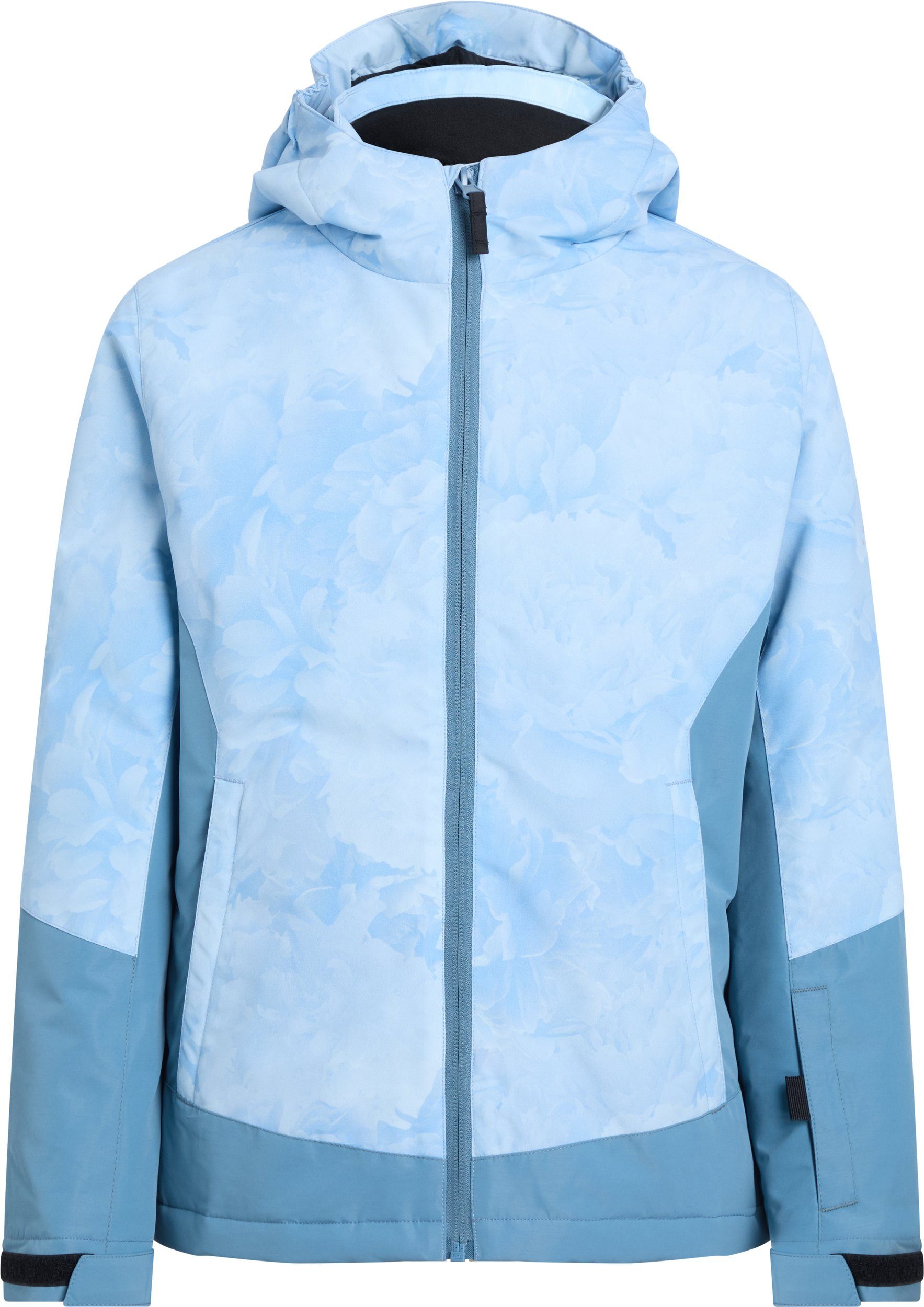 McKINLEY Skijacke Ki.-Funktions-Jacke Flora JKT G AOP/BLUE LIGHT