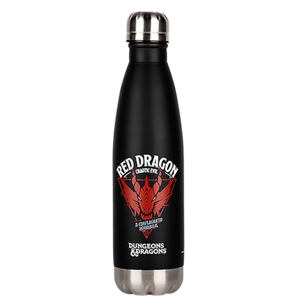 KONIX Isolierflasche Drachenrote Flasche - D&D 500 ml