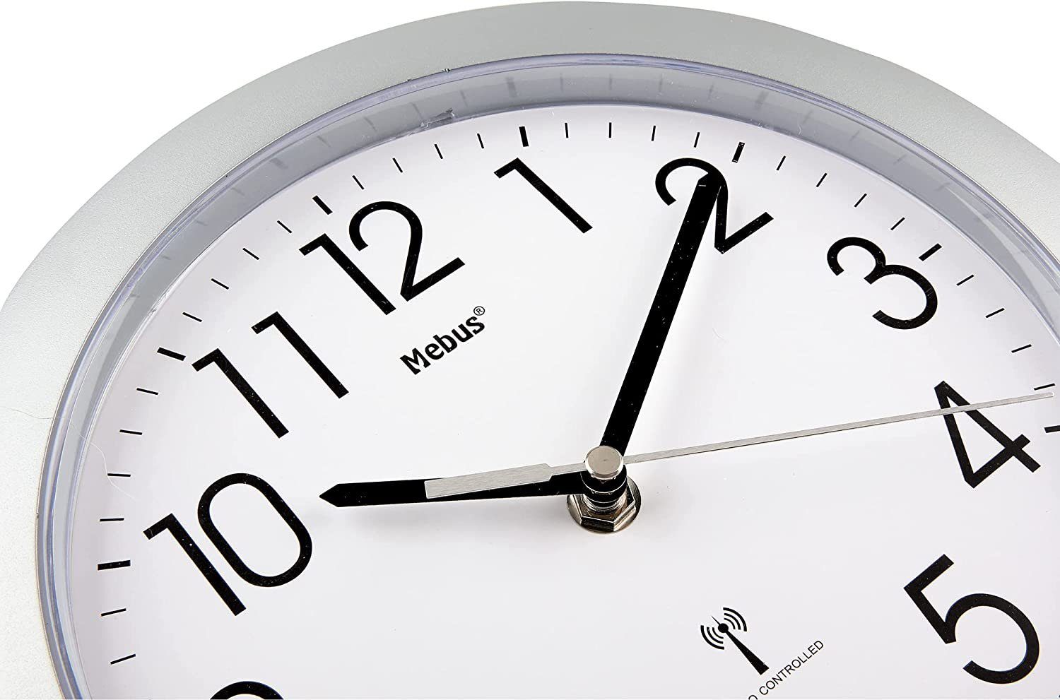 Mebus Uhr Mebus 52451 Funk-Wanduhr