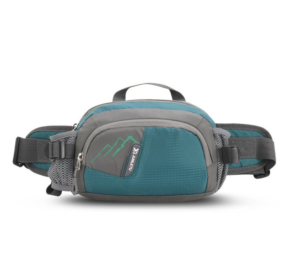 Blusmart Gürteltasche Laufgürtel, Geldbörse, Handytasche (Nylon-Sling-Hüfttasche mit Flaschenhalter, Multifunktional wasserdicht), Für Laufen, Wandern, Trinkbeutel zum Joggen