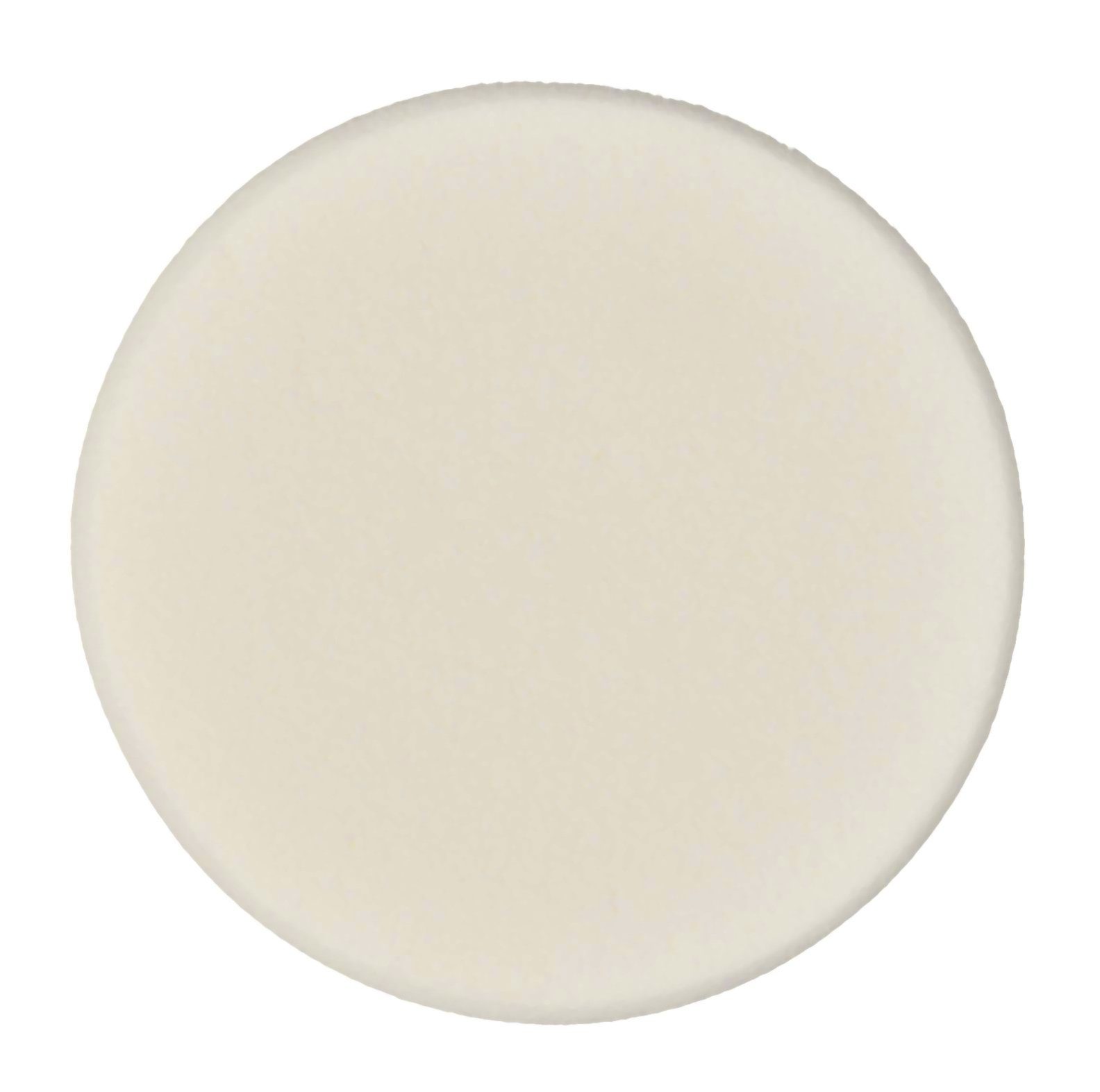 Kosmetex Gesichtsreinigungsschwamm 5 cm Rund Make-up Schwämmchen, weiß