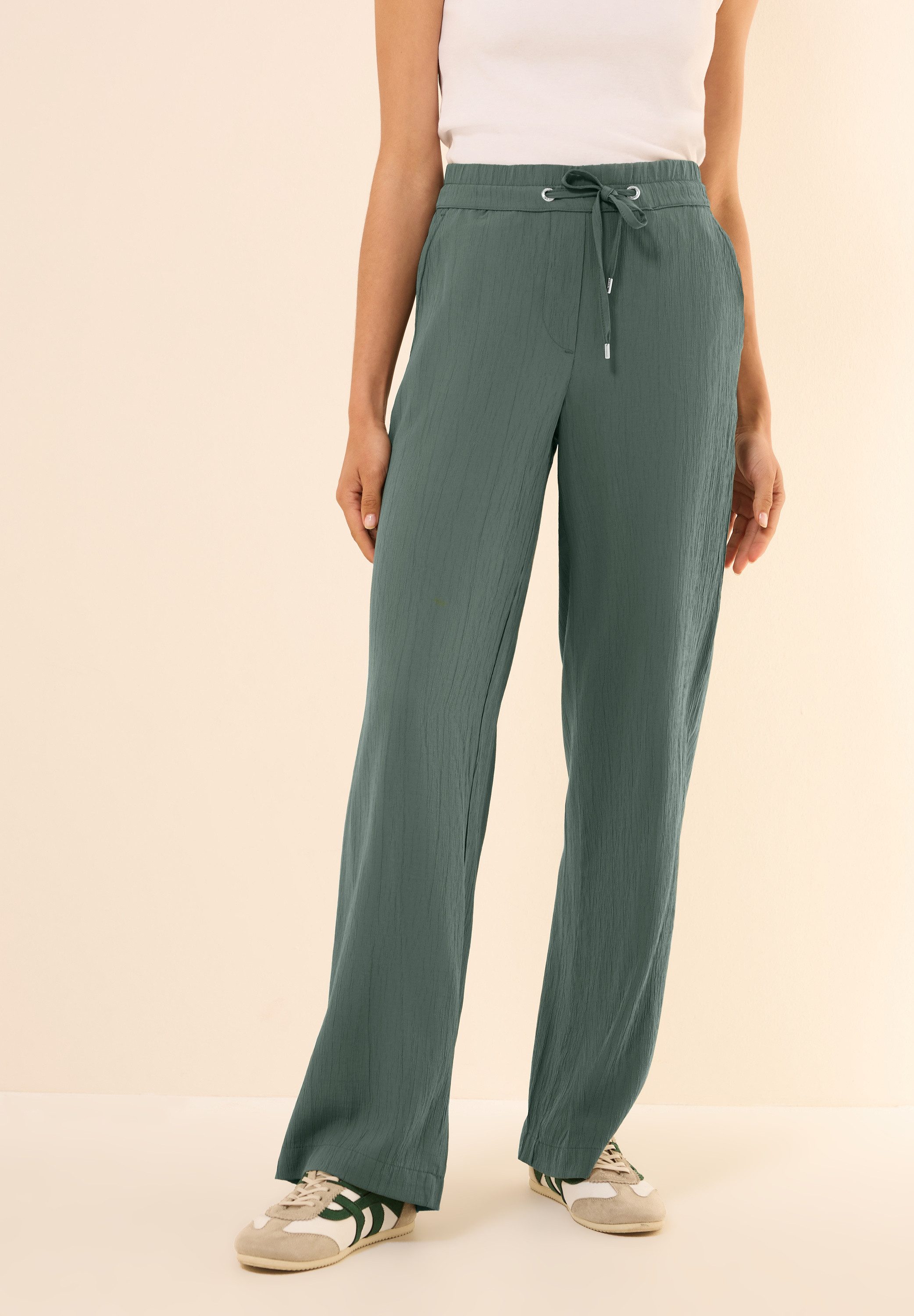 CECIL Stoffhose Style Neele Sommerhose mit elastischem Bund und Tunnelzug günstig online kaufen