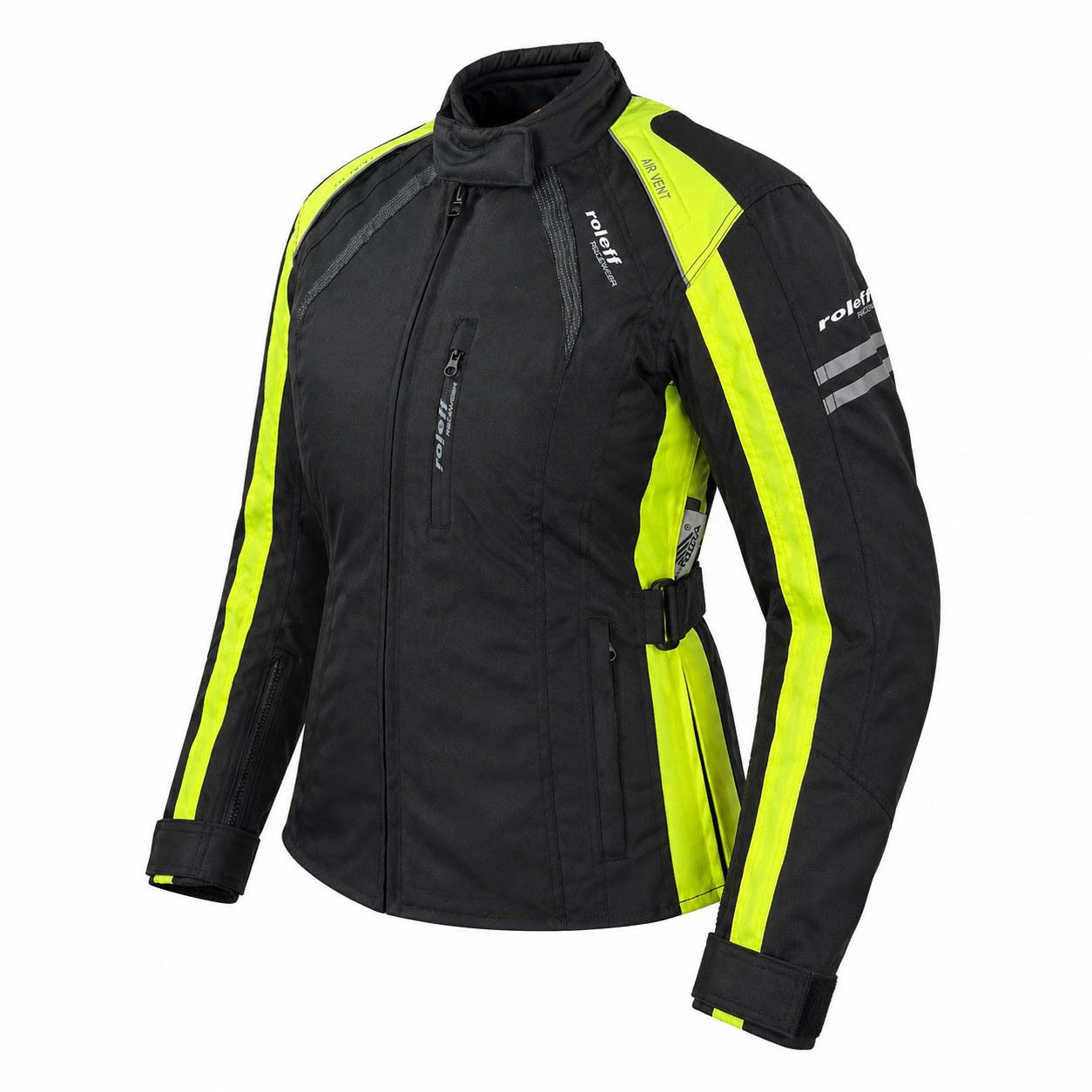 roleff Motorradjacke RO981 Damenjacke - wasserdicht, atmungsaktiv & mit Protektoren auch in großen Größen, in verschiedenen Farben erhältlich