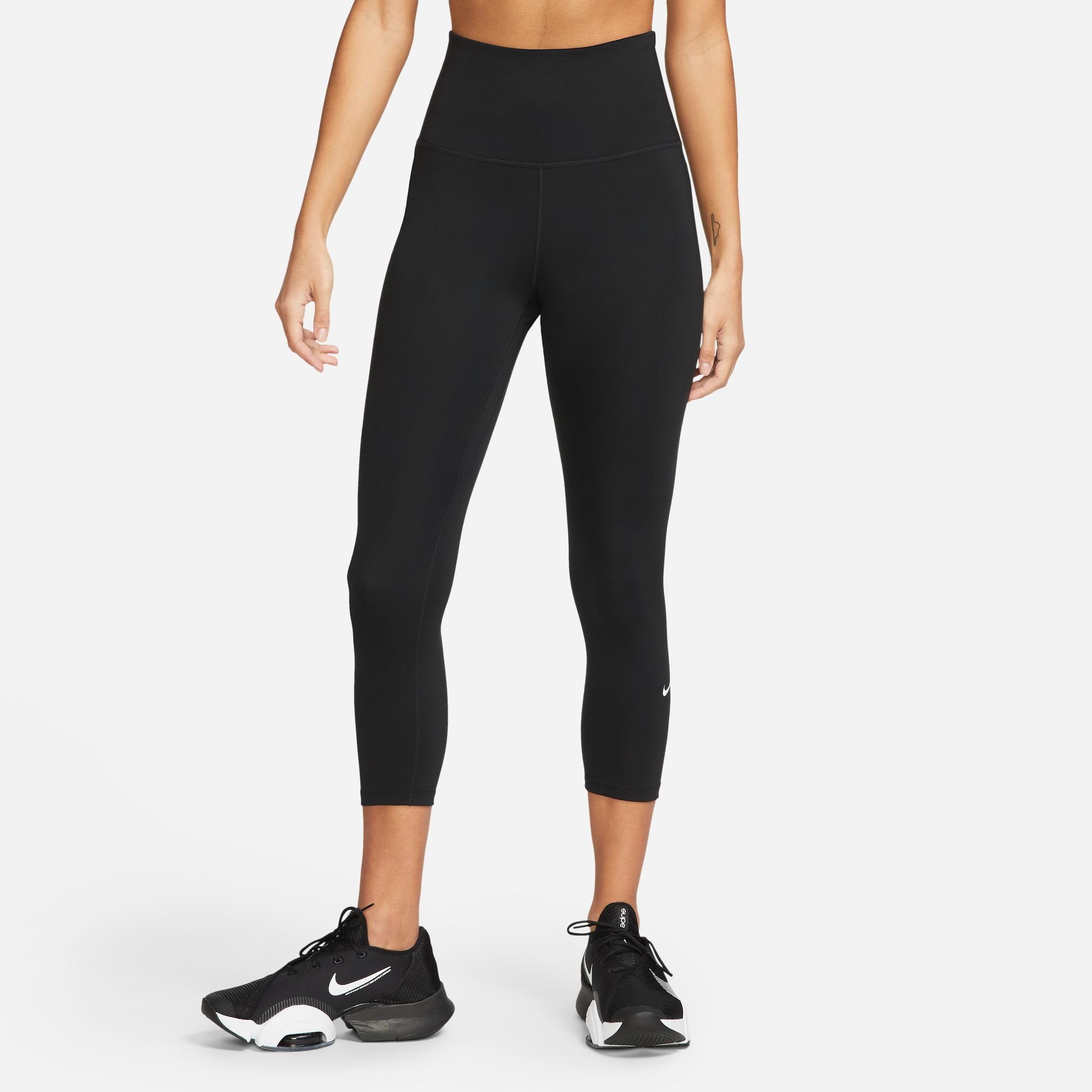 Nike Trainingstights ONE WOMEN'S HIGH-RISE CROPPED LEGGINGS