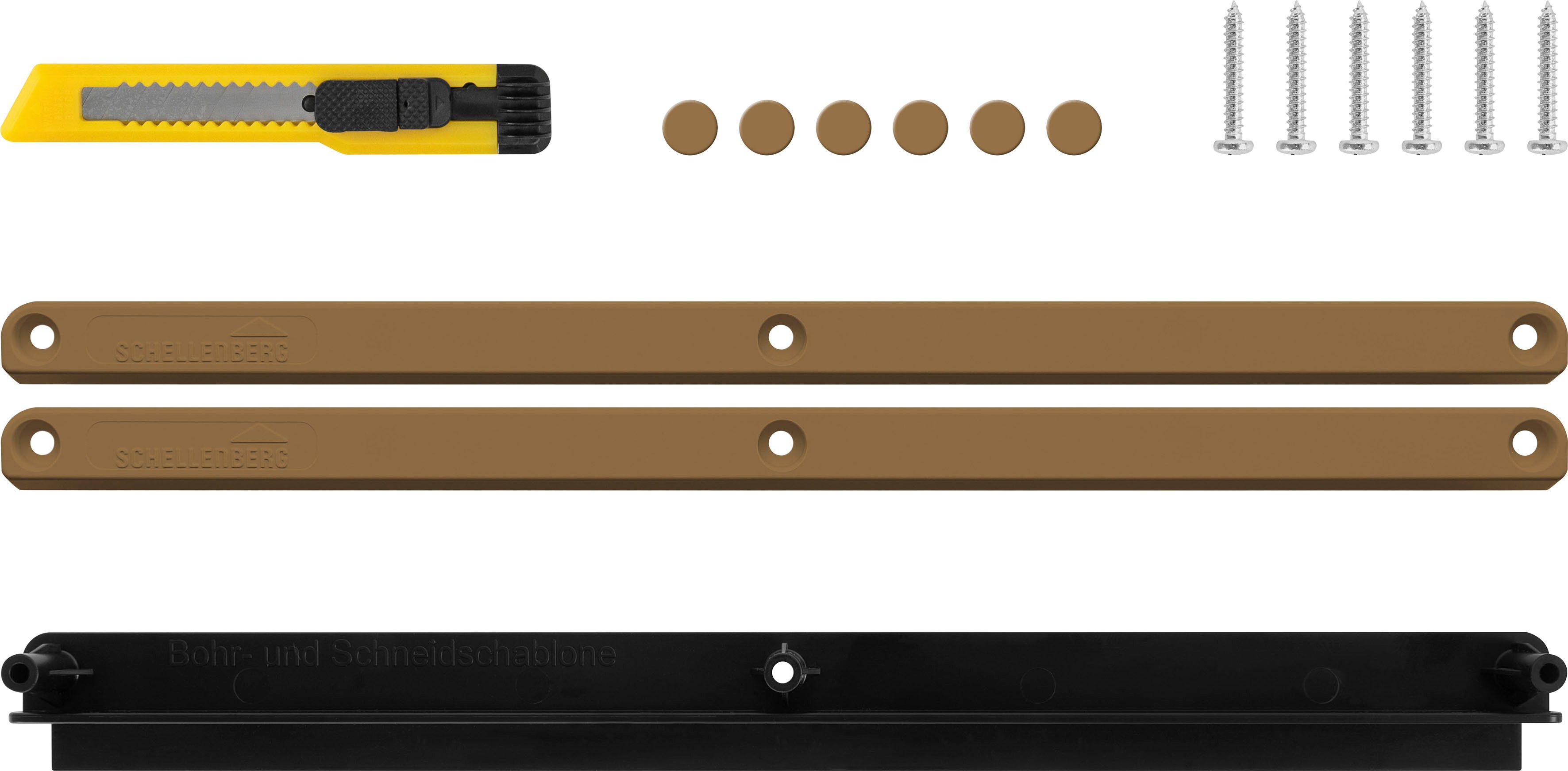 SCHELLENBERG Fensterfalzlüfter Plus Starterset, BxH: Fensterlüfter cm, Set, 2-tlg., 2,1x29,3