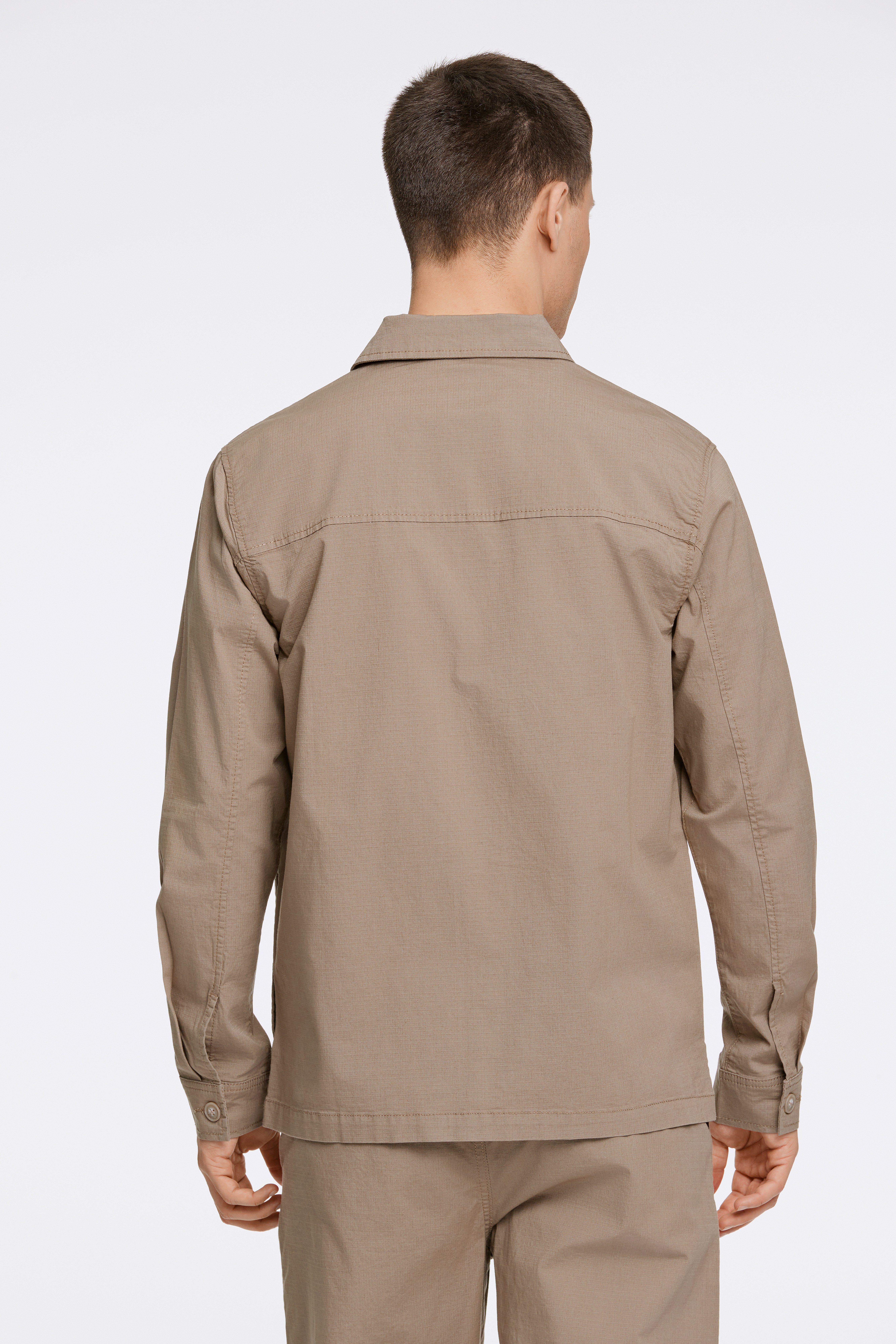 LINDBERGH Hemdjacke, mit Logostickerei unten links günstig online kaufen