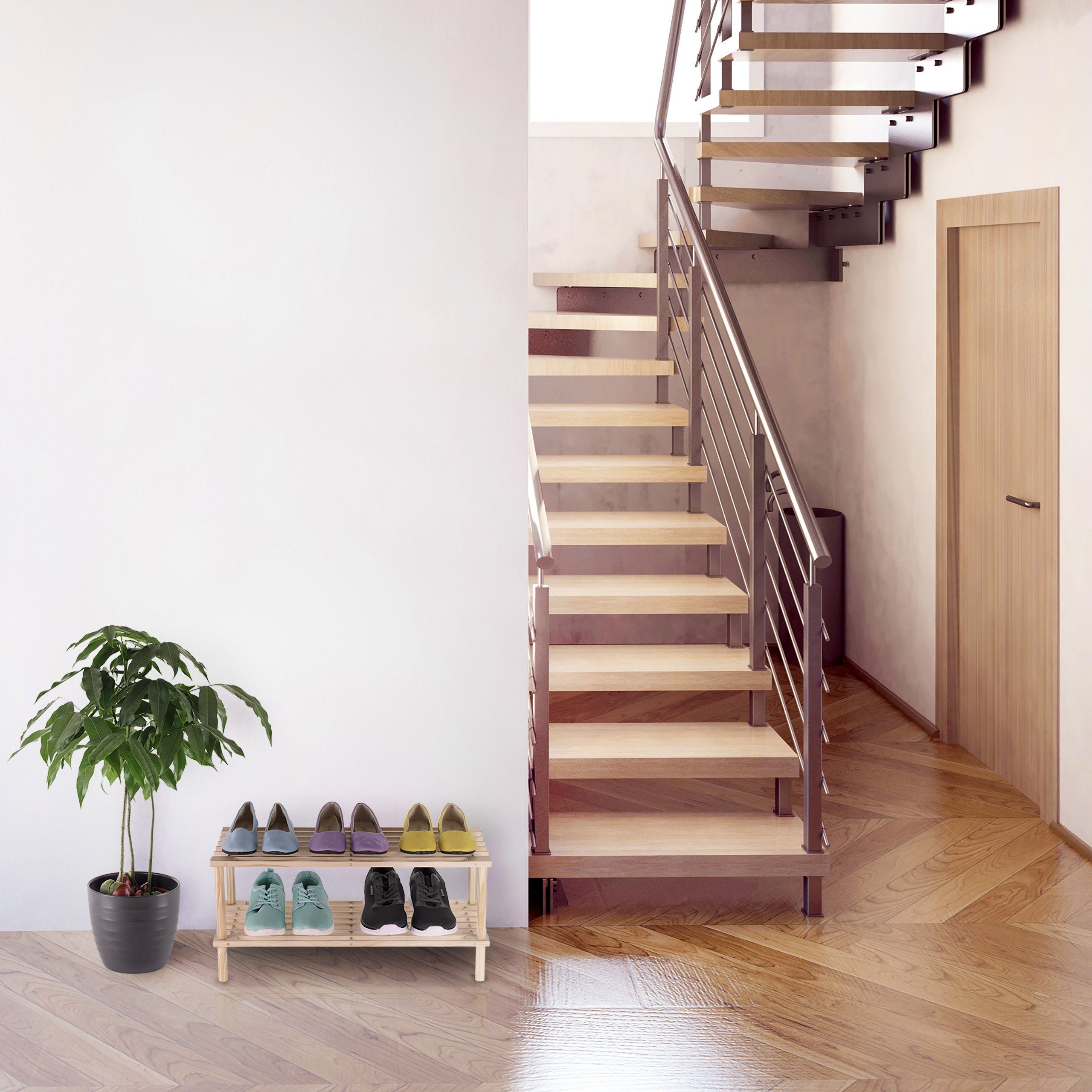 relaxdays Schuhregal Holz günstig online kaufen