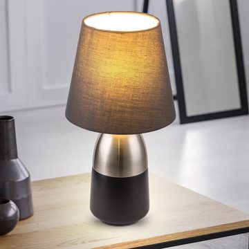 etc-shop Schreibtischlampe, Design Nacht Tisch Leuchten Touch Schalter Wohn Schlaf Zimmer