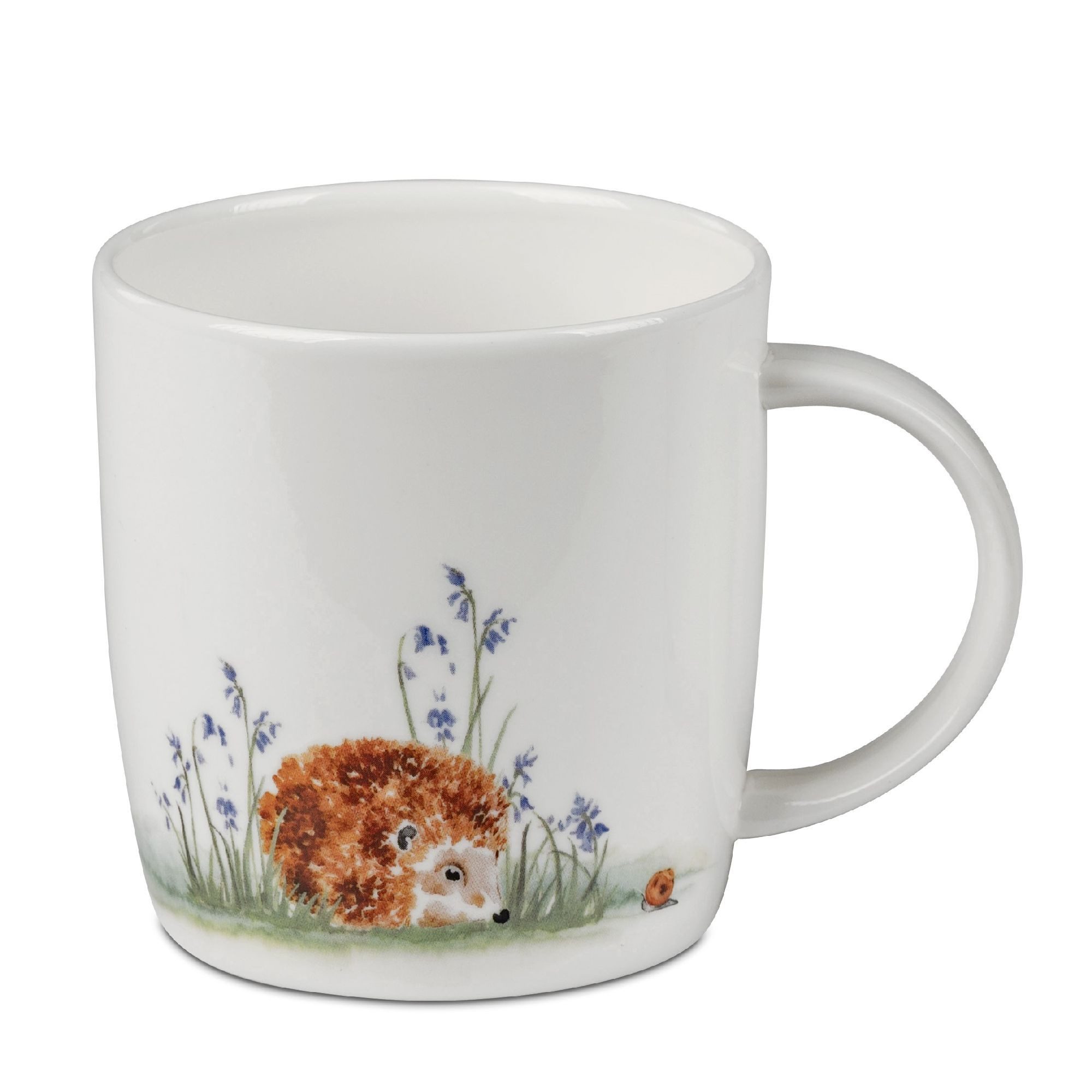 formano Tasse Roy Kirkham, Porzellan, Spülmaschinengeeignet, Weiß, Motiv: Igel