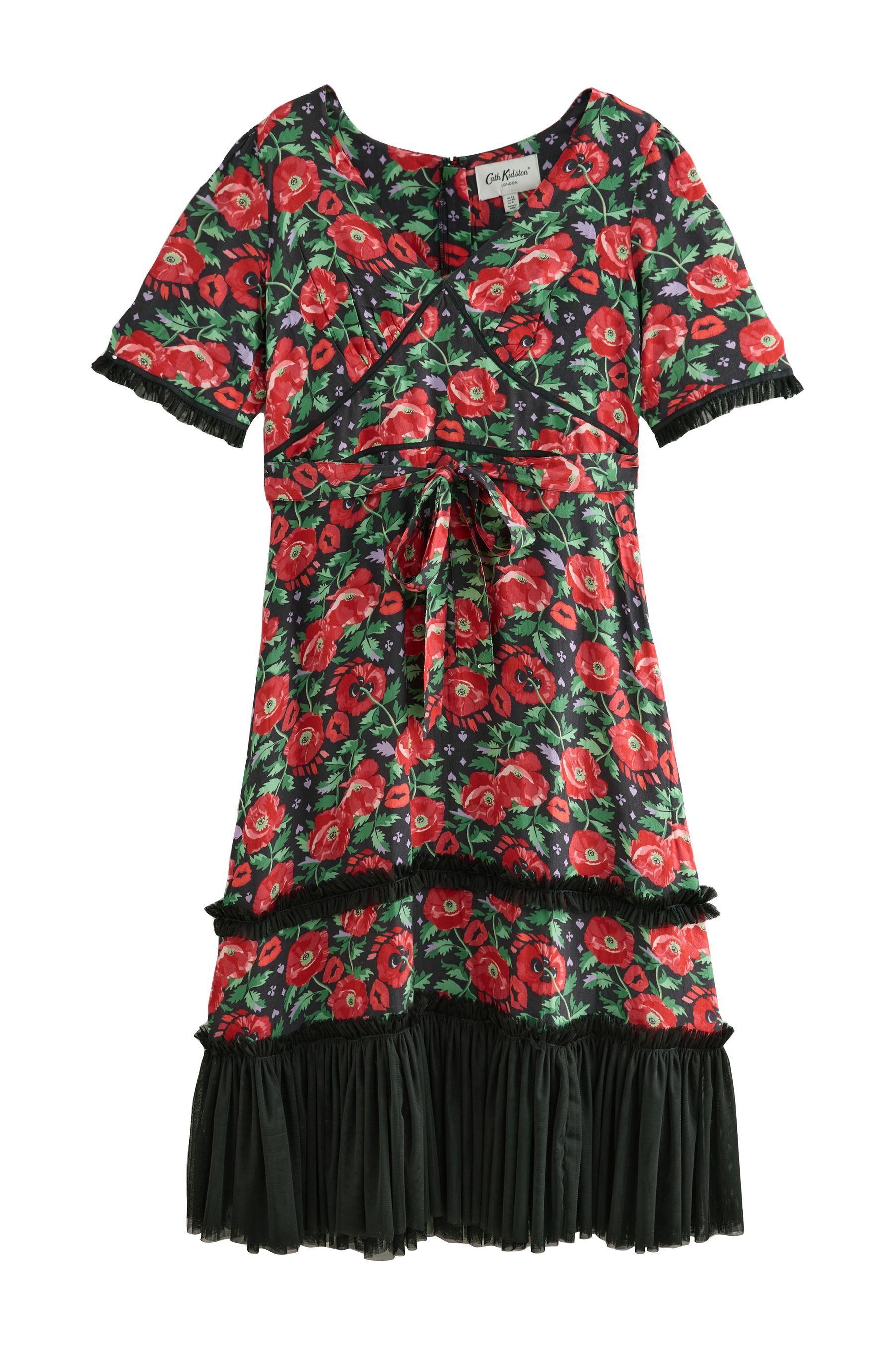 Cath Kidston Volantkleid Cath Kidston Teekleid (1-tlg)