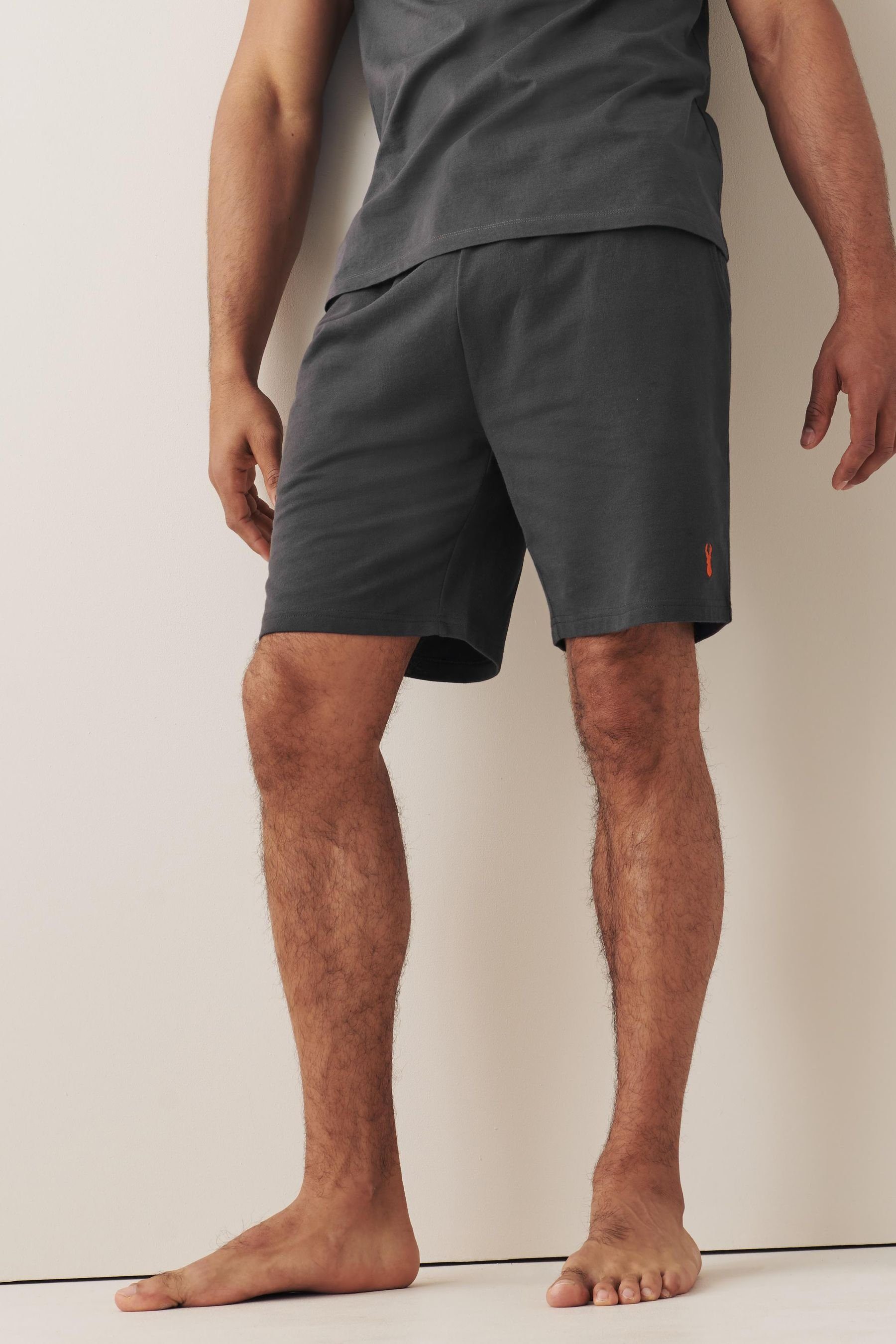 (1-tlg) Shorts Slate Relaxshorts Leichte Grey Next