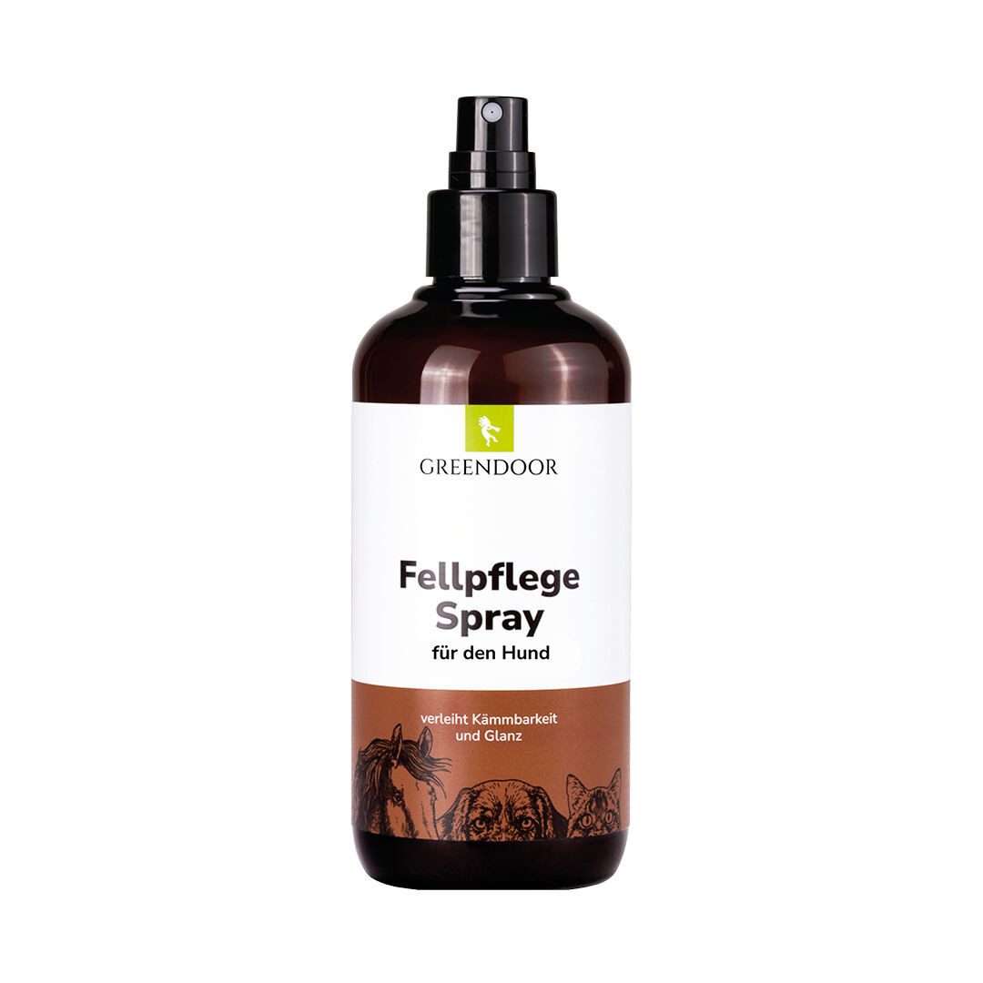 GREENDOOR Fellpflege Fellpflegespray für Hunde, 0.25 ml