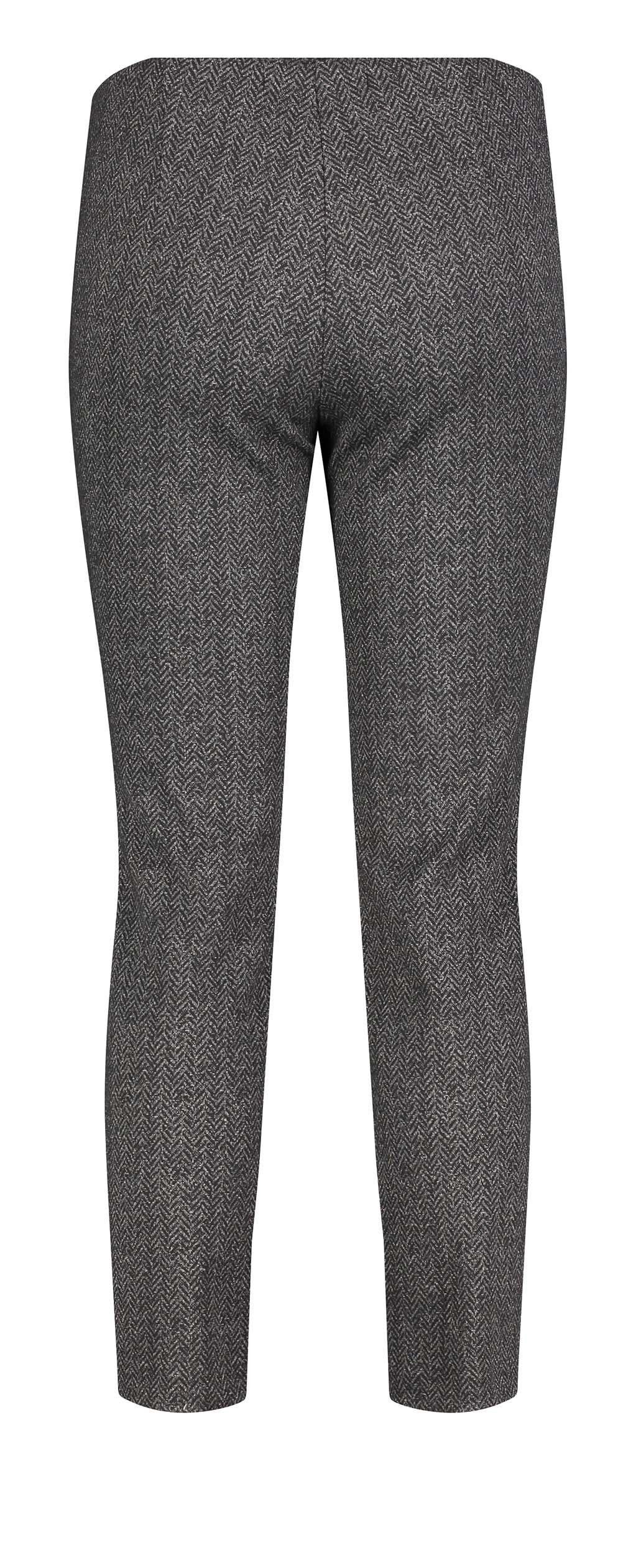 MAC Stretch-Jeans 078F dark grey 5276-00-0126 MAC ANNA herringbone