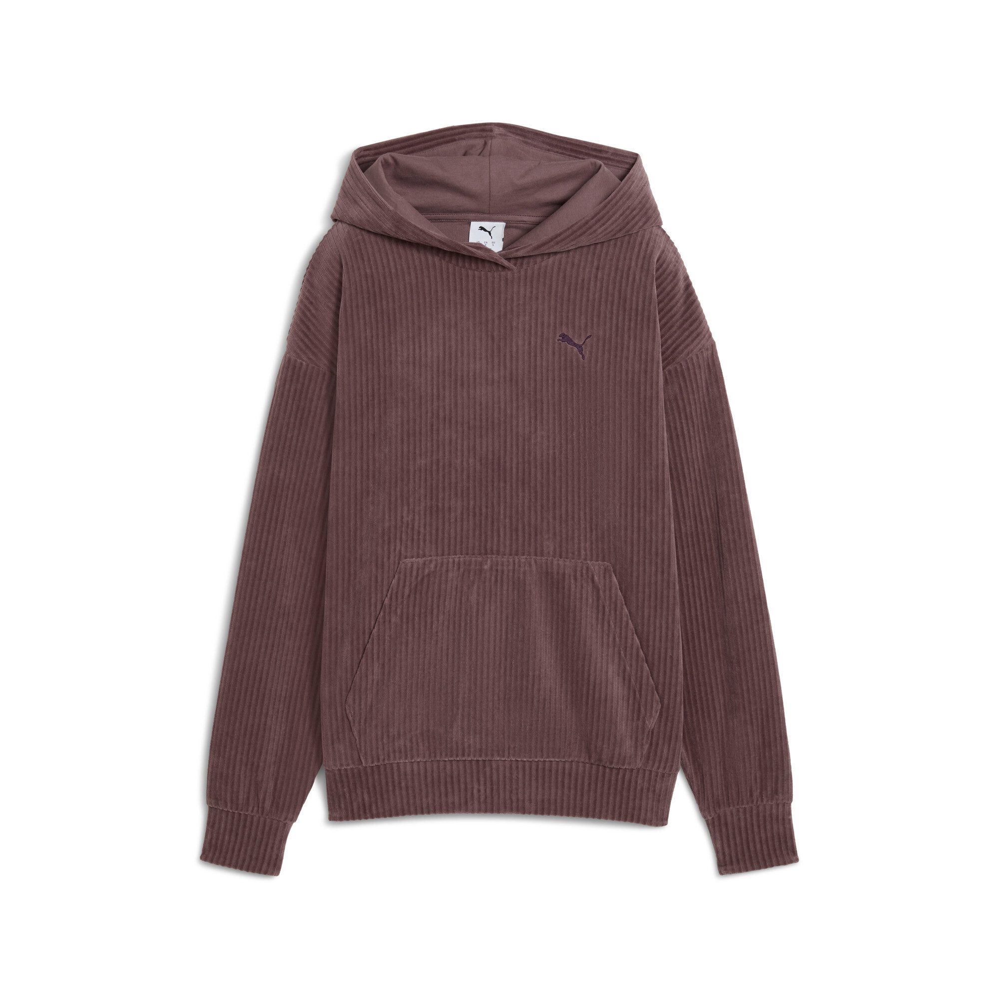 PUMA Kapuzensweatshirt ESS ELEVATED COMFORT VELOUR günstig online kaufen