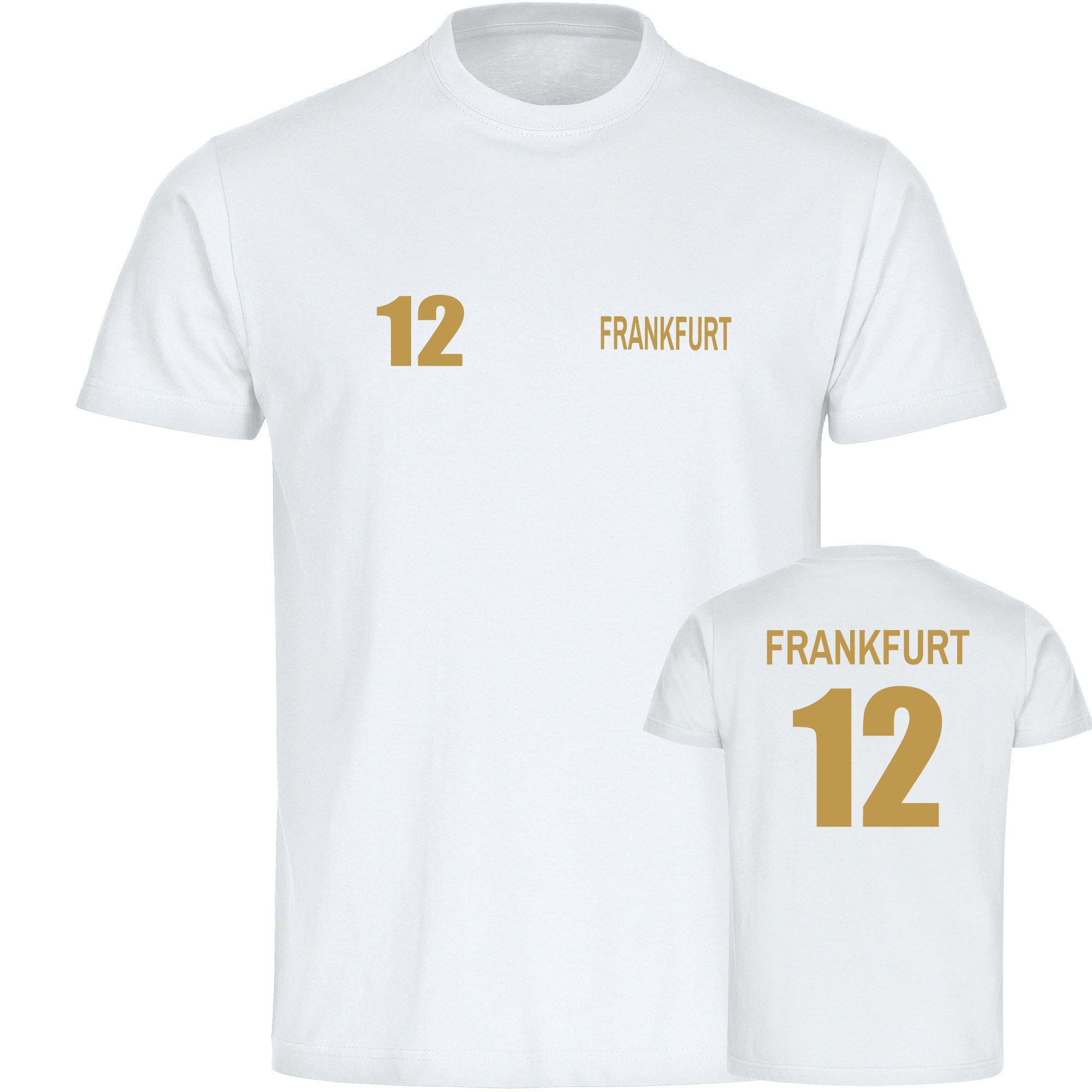 multifanshop T-Shirt Herren Frankfurt - Trikot günstig online kaufen