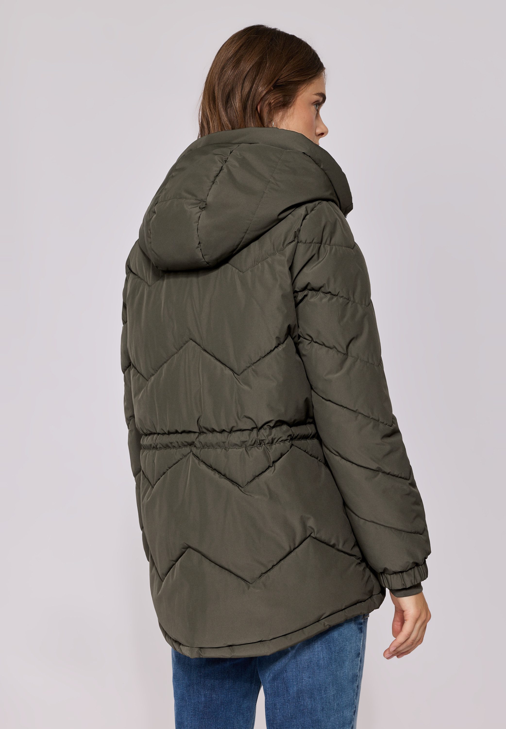 STREET ONE STUDIO Steppjacke mit Kapuze günstig online kaufen
