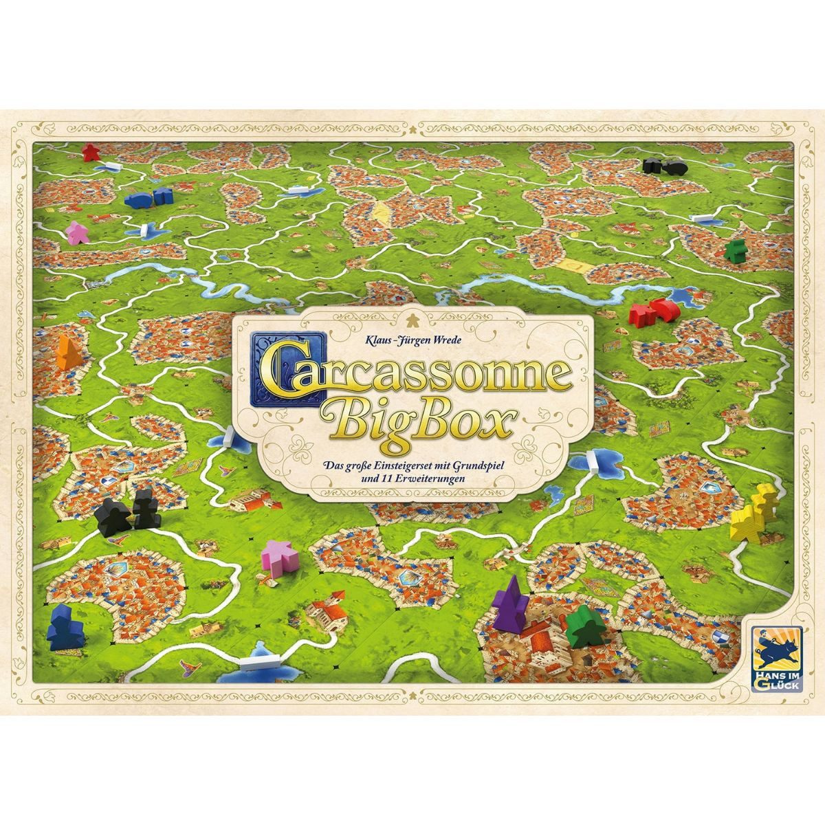 Hans im Glück Spiel Carcassonne BigBox (