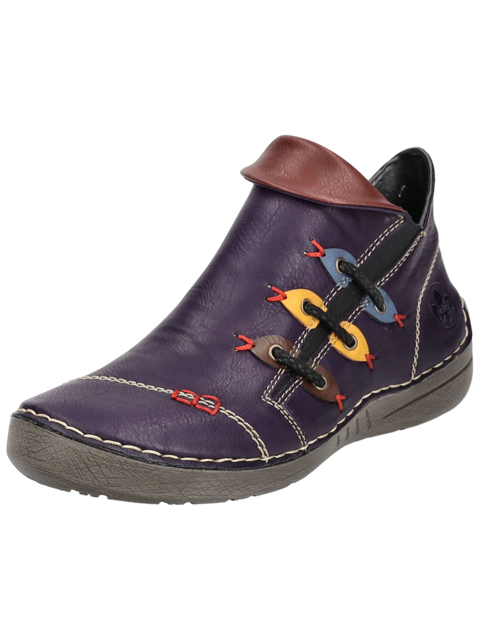 Rieker Rieker Stiefelette Lederimitat Slipper