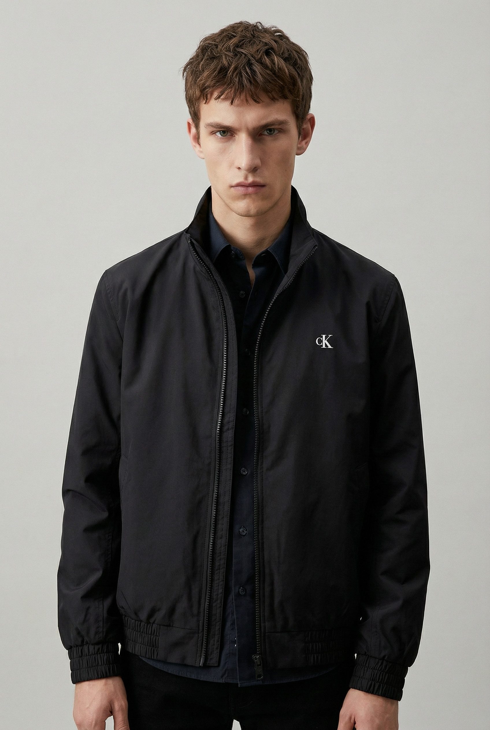 Calvin Klein Jeans Windbreaker UNFILLED NYLON Regular fit mit Stehkragen