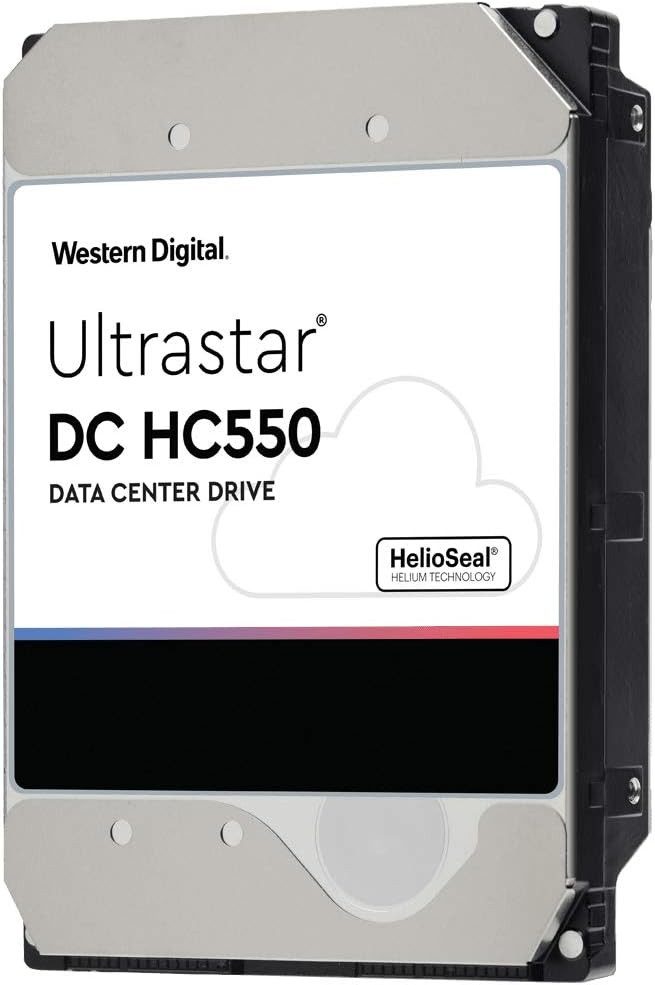 WD HGST Ultrastar HC550 16TB HDD WUH721816ALE6L1 SATA3 512MB interne HDD-Server-Festplatte