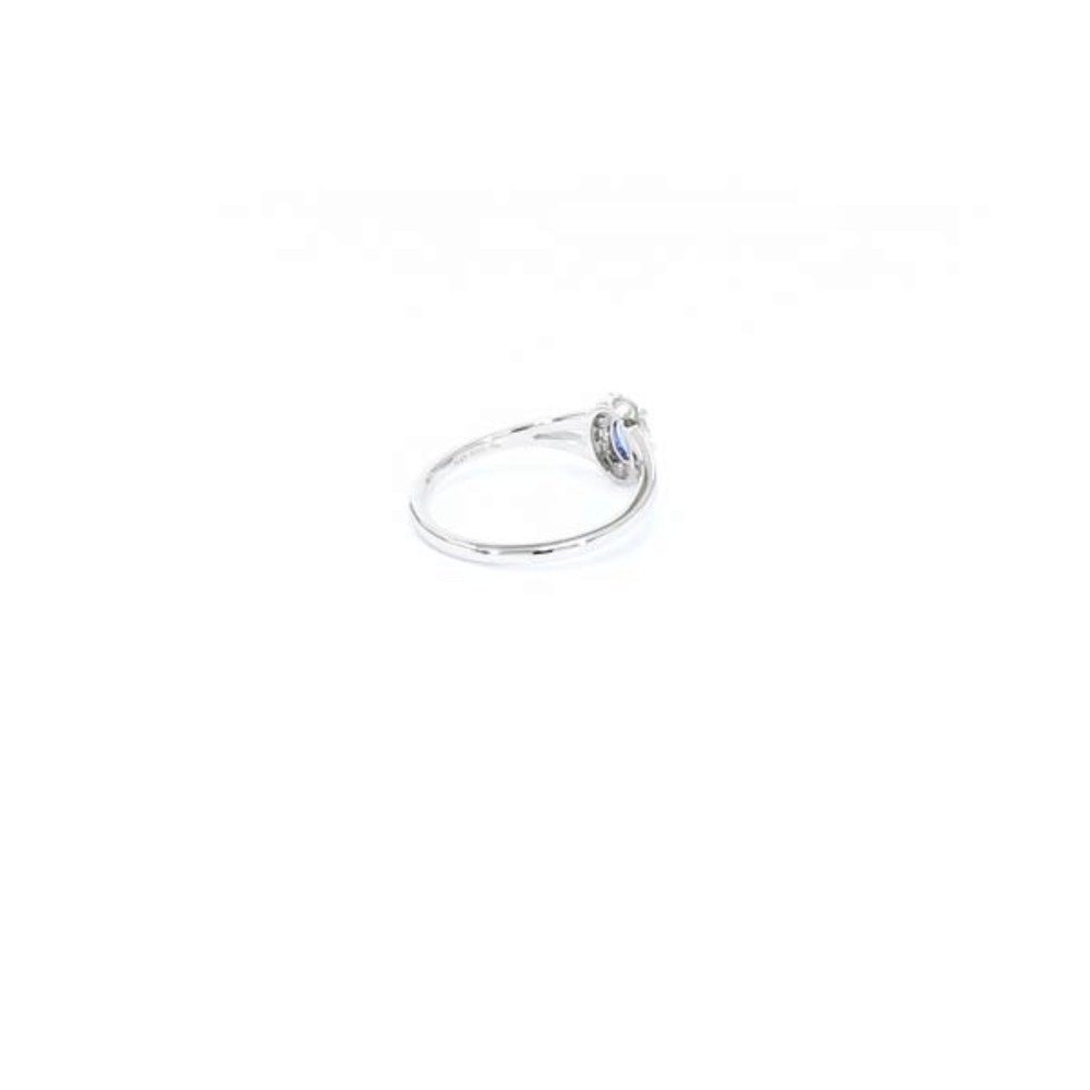 Cavill Silberring Ceylon Blauer Saphir Sterling Silber Ring (1-tlg)