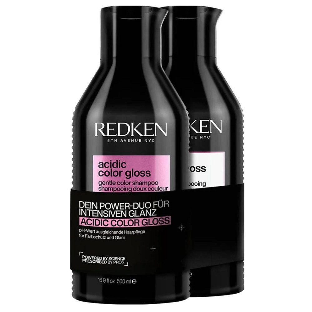 Redken Haarpflege-Set Redken Acidic Color Gloss Set - Shampoo 500 ml + Conditioner 500ml