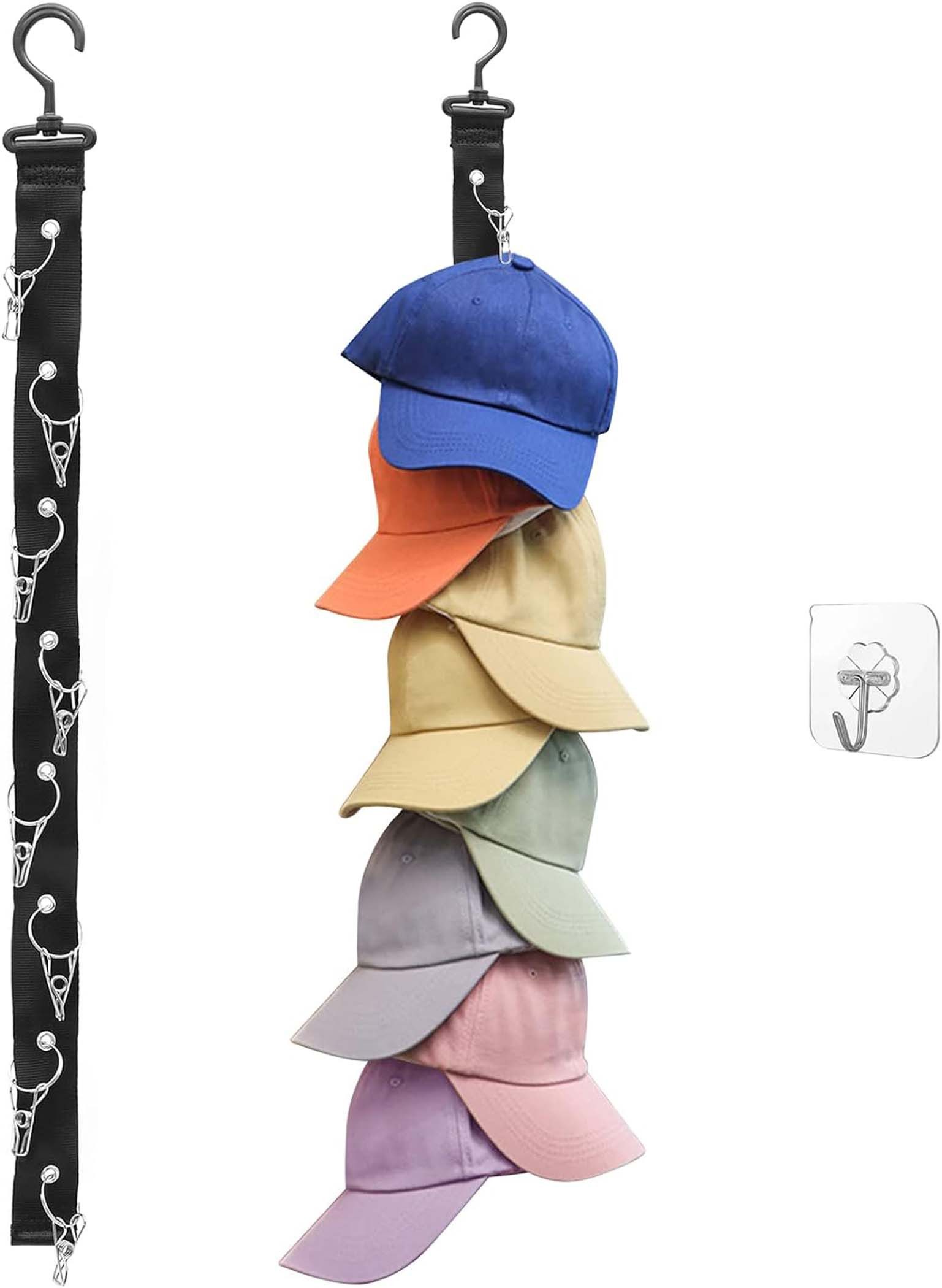 Coonoor Garderobenhaken Kappenhalter,Baseball Kappen,Cap Halterung,Tür Rück günstig online kaufen