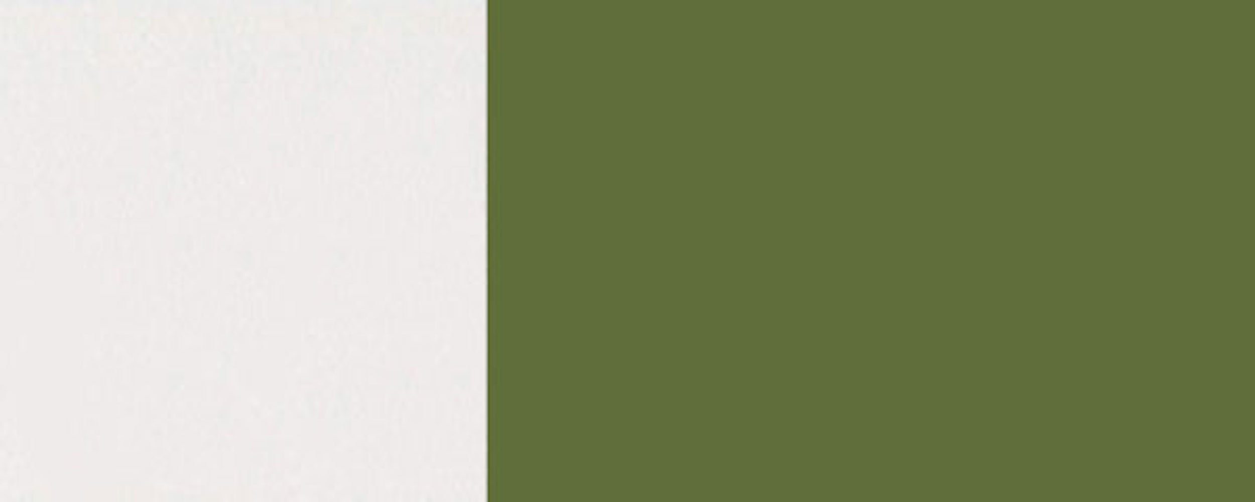 matt Hochfaltklappe Rimini 2-teilige 6025 RAL Feldmann-Wohnen wählbar Klapphängeschrank Korpusfarbe Glaseinsatz & 90cm (Rimini) Front- farngrün