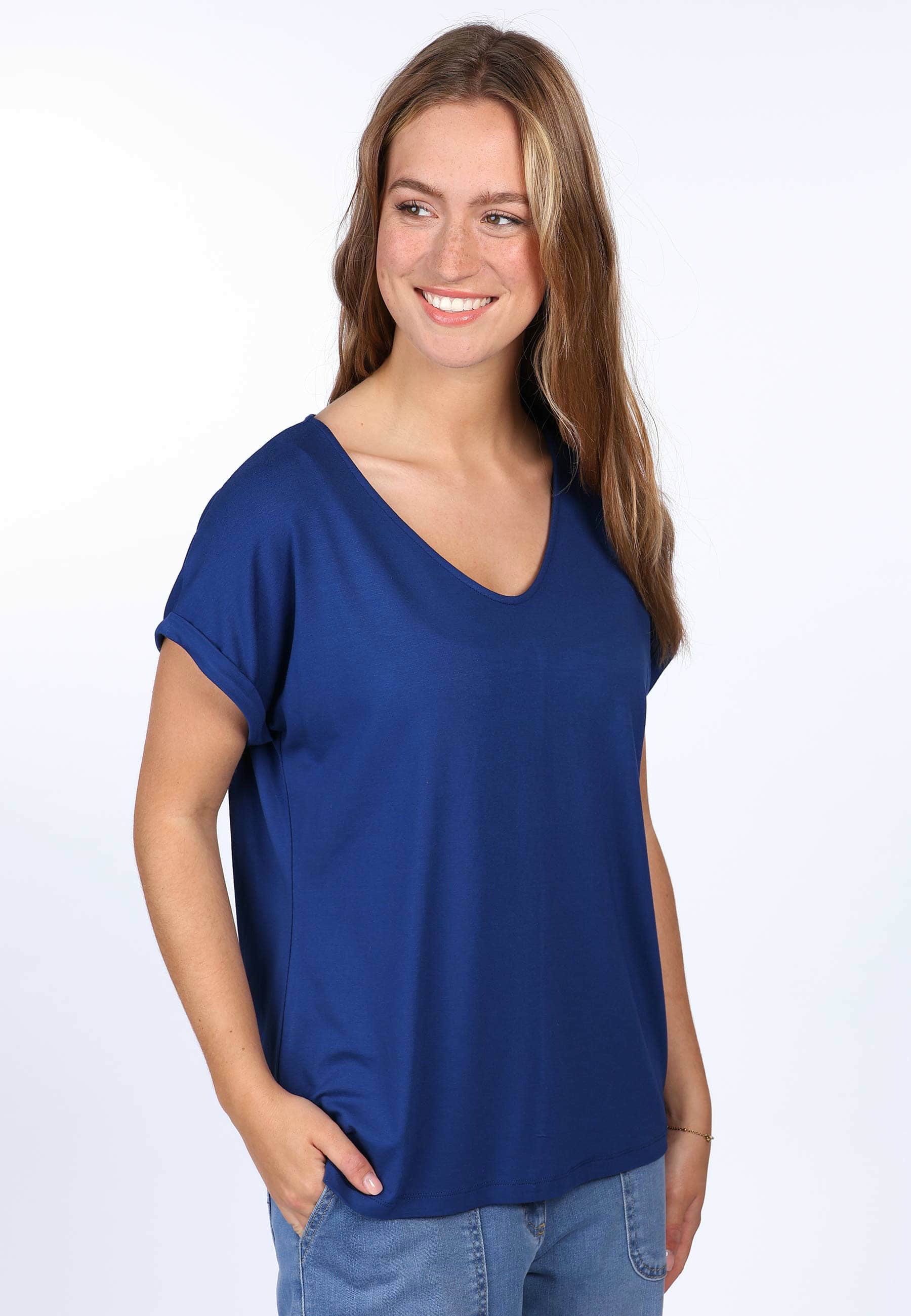 Deerberg T-Shirt Betzinka solid