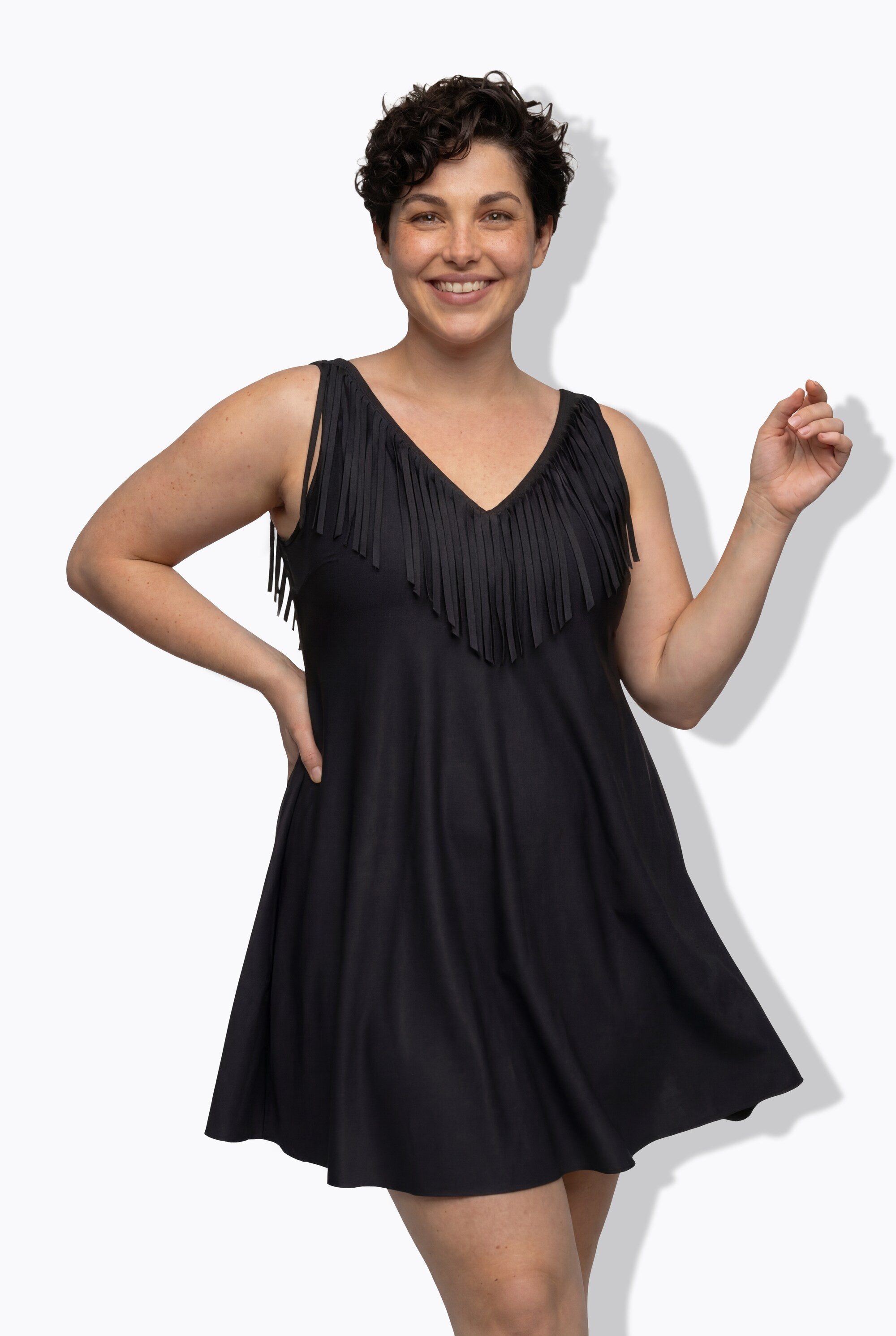 Ulla Popken Badekleid Badekleid Herzausschnitt Softcups recycelt günstig online kaufen