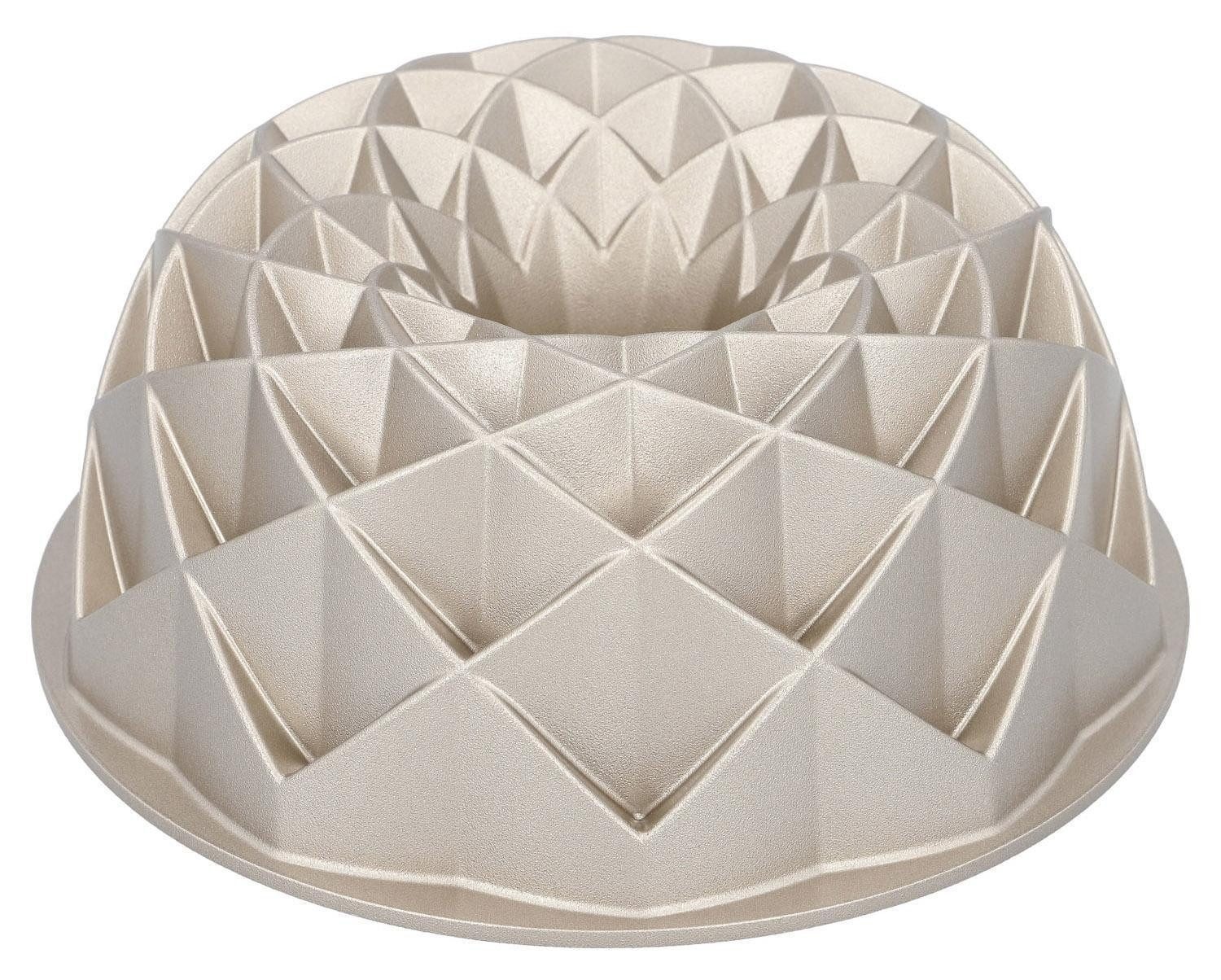 Birkmann Gugelhupfform CONTOURA, Ø 23 cm, Grau, Aluminiumguss, antihaftbeschichtet