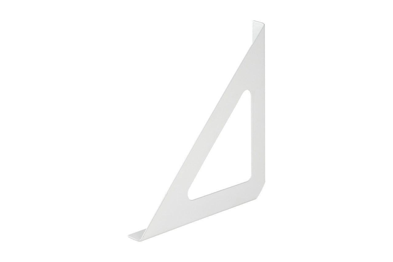 Dolle Wandregalhalter Dolle Regalträger Tri 19 x 19 cm weiß Metall