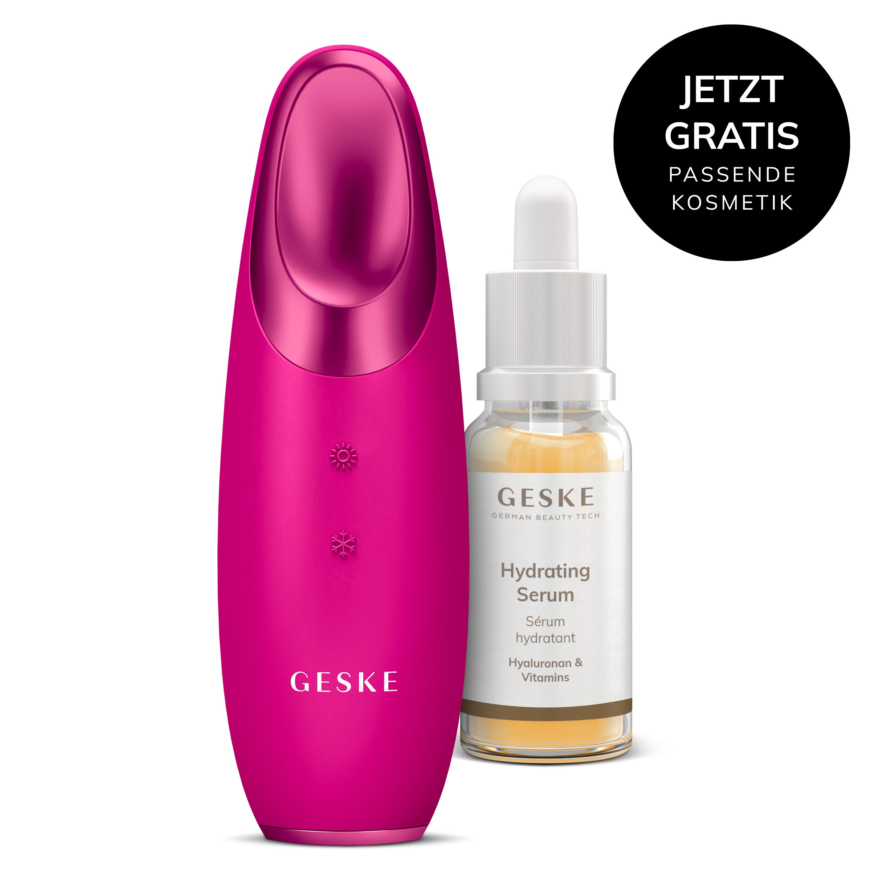 Augen-Roll-on Warm & Cool Eye Energizer 6 in 1 Farbe: Magenta + Gratis Kosmetik