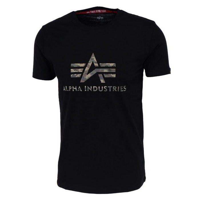 Alpha Industries Print-Shirt 3D Camo Logo T (1-tlg)