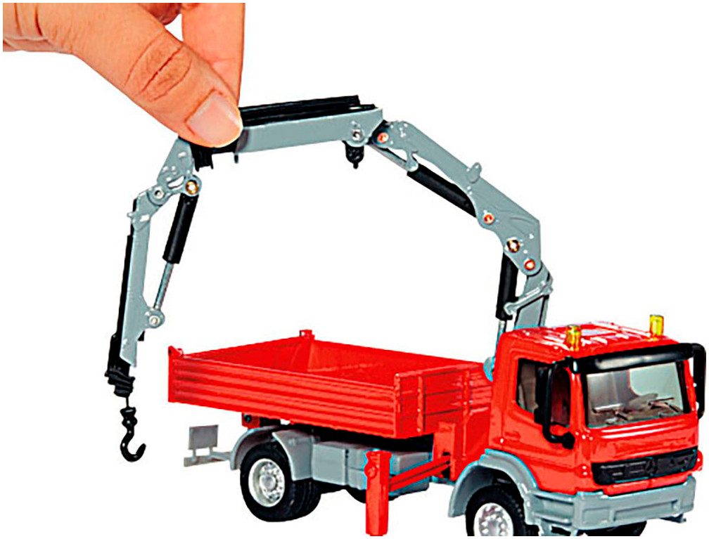 Siku Spielzeug-LKW Mercedes-Benz Atego mit Kran (3534)