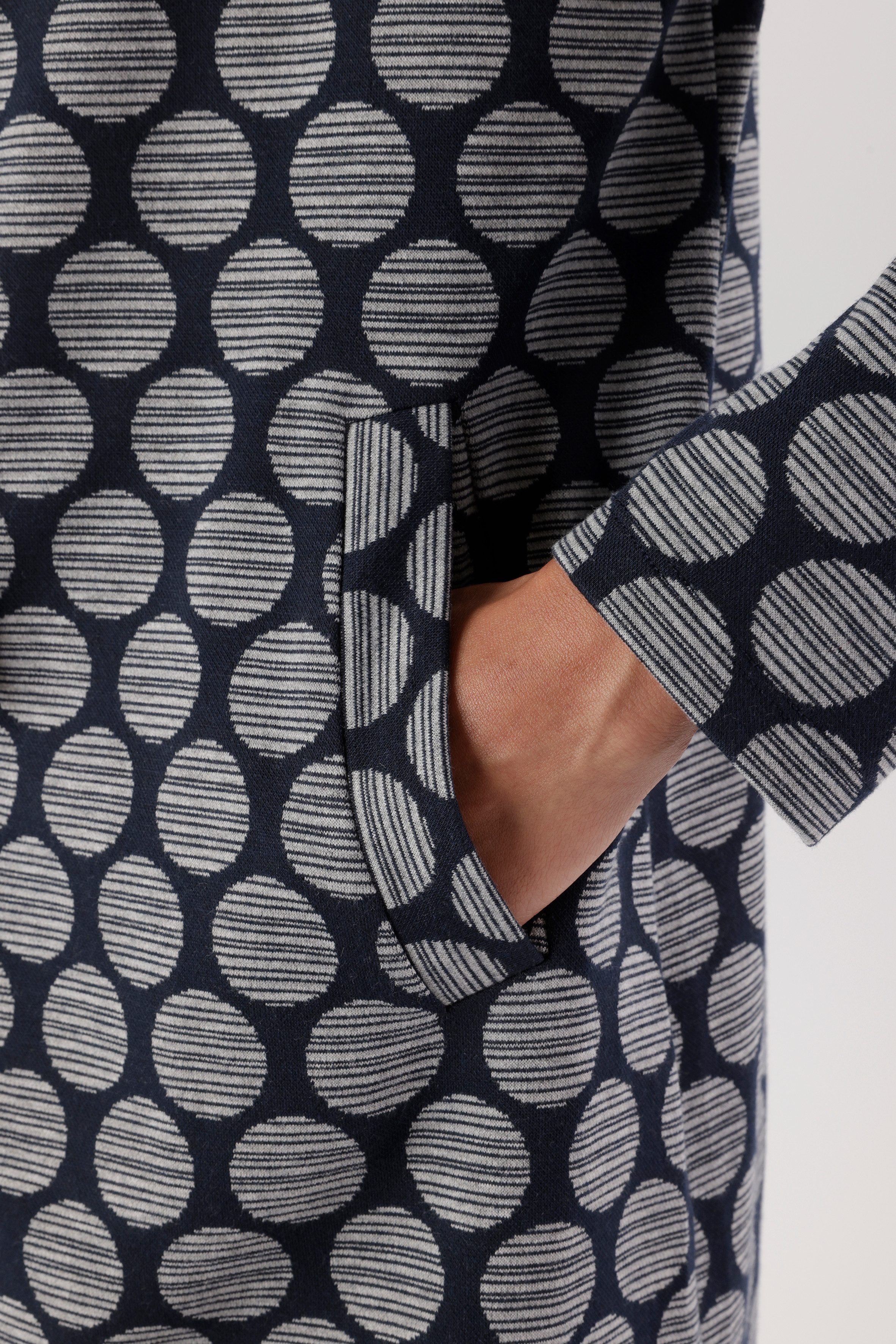 Aniston SELECTED Longblazer in modischer Länge und mit gestreiften Punkten - NEUE KOLLEKTION