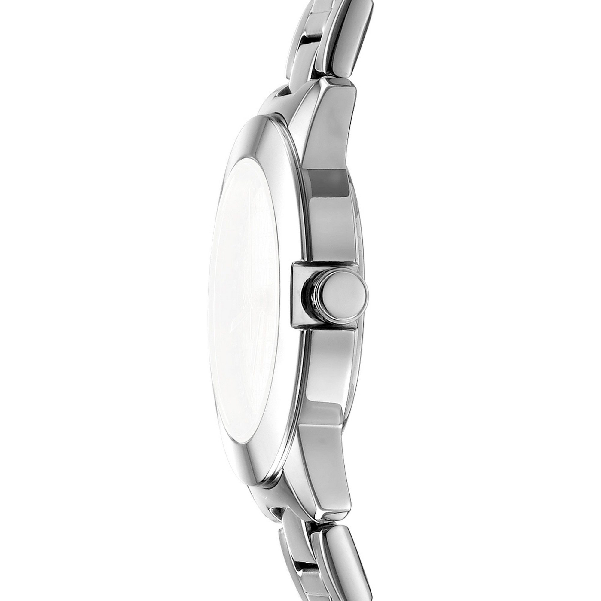 DKNY Quarzuhr Park Ave Logo Watch Set DK1L021M0045, (Set, 2-tlg., mit Armband), Armbanduhr, Damenuhr, Edelstahlarmband, Ideal auch als Geschenk