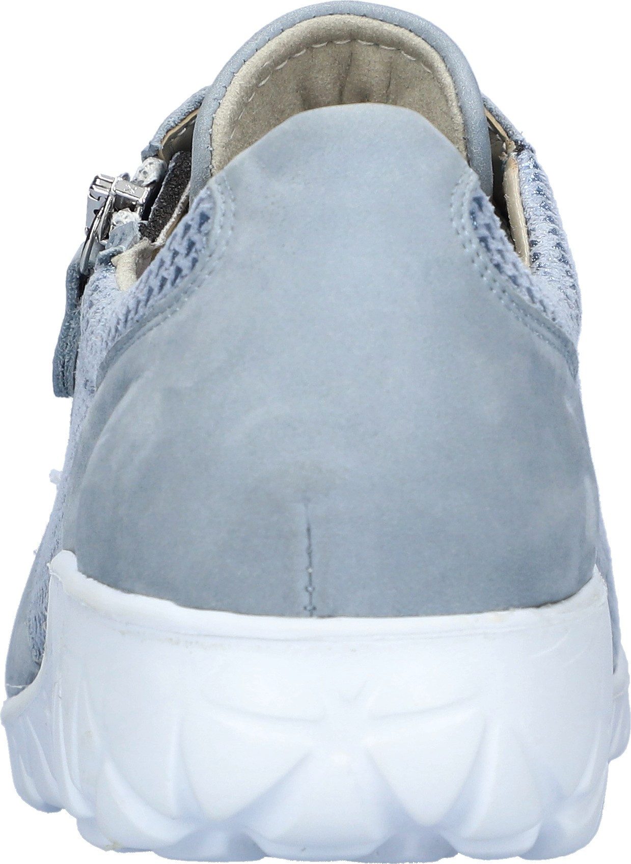 Waldläufer HAVY-Soft Schnürschuh Freizeitschuh, Halbschuh, Komfortschuh mit Reißverschluss, H-Weite