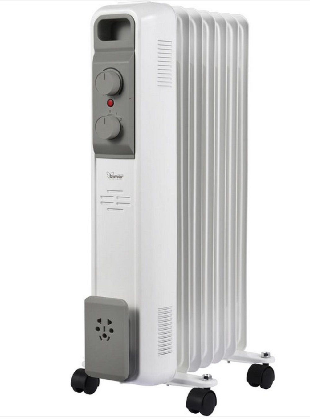 bimar Ölradiator S827 mit 7 Rippen Thermostat und einer Leistung von 1500W günstig online kaufen