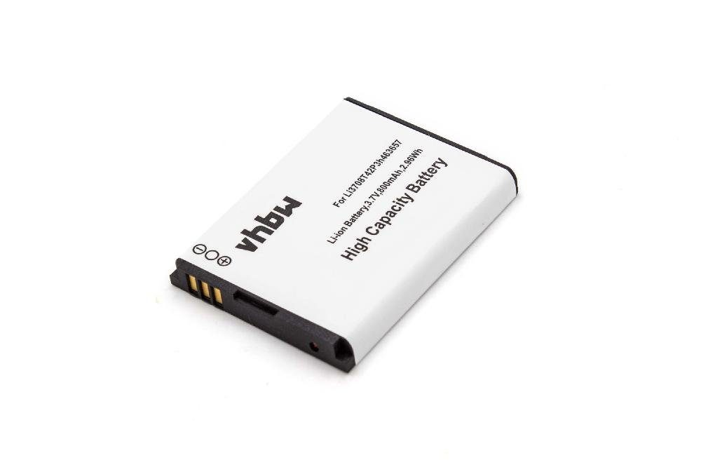 vhbw kompatibel mit AT&T Z221 Smartphone-Akku Li-Ion 800 mAh (3,8 V)